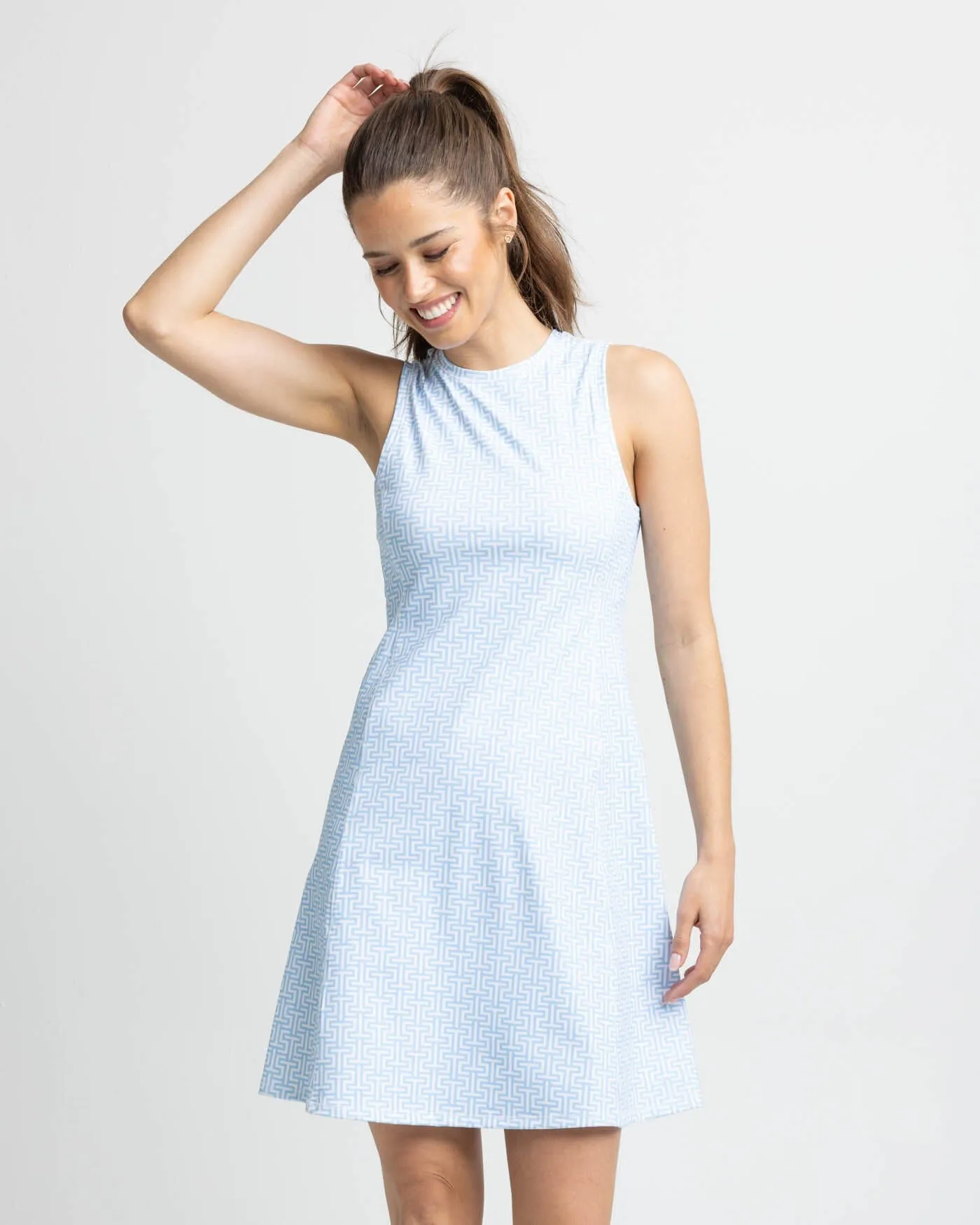 Lyllee Printed Performance Dress sold by Southern Tide product image thumbnail 3