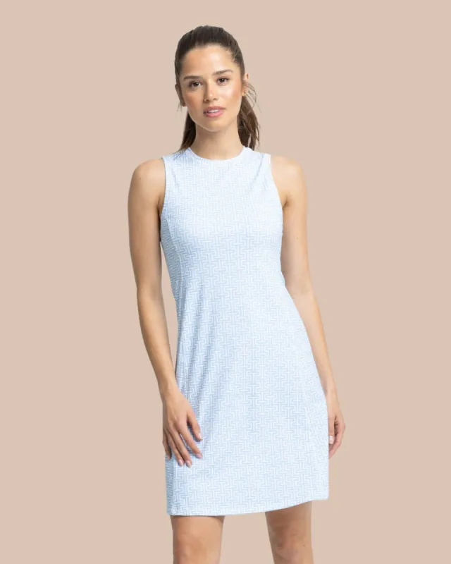 Lyllee Printed Performance Dress made by Southern Tide