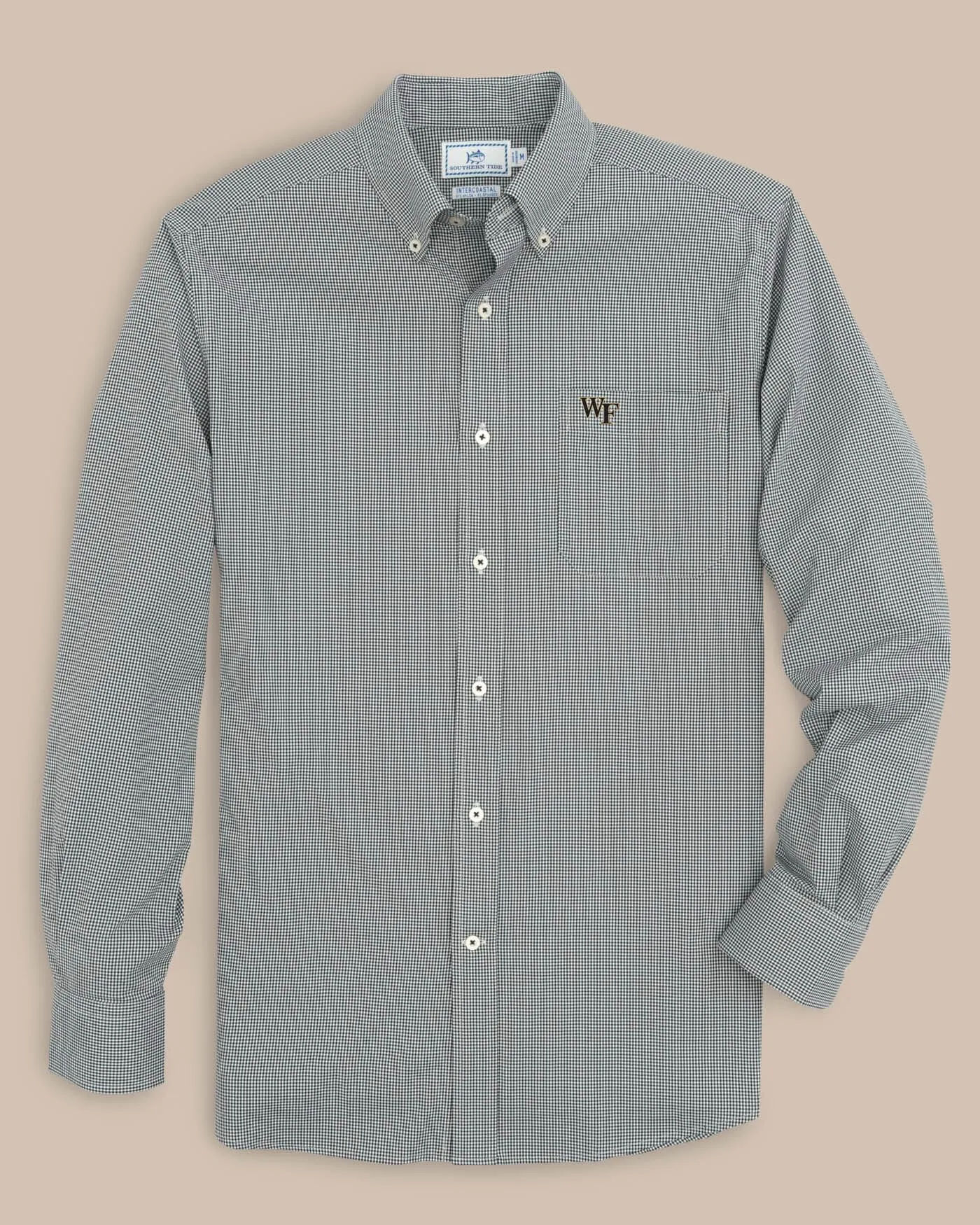 Wake Forest Gingham Button Down Shirt sold by Southern Tide