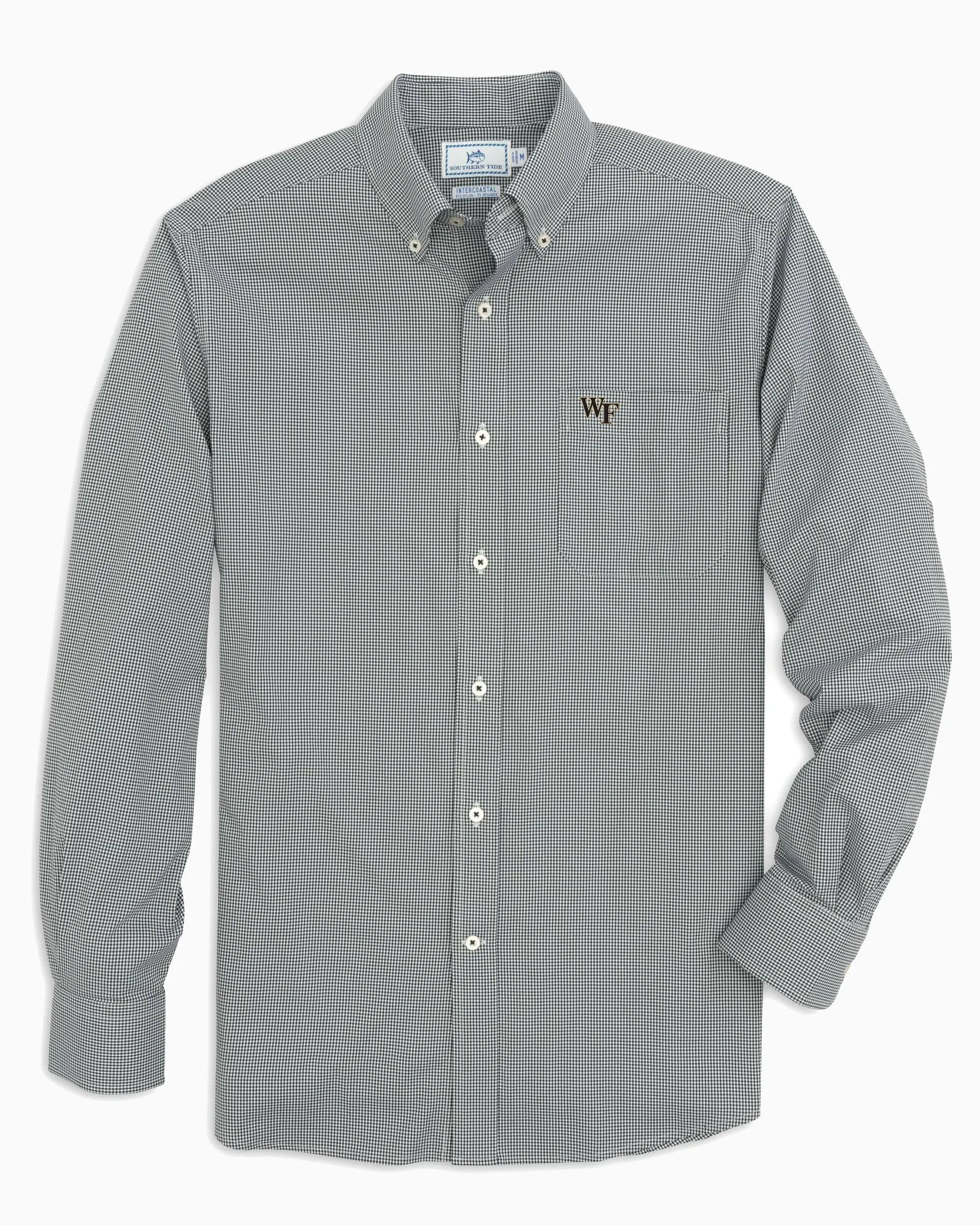 Wake Forest Gingham Button Down Shirt sold by Southern Tide product image thumbnail 2