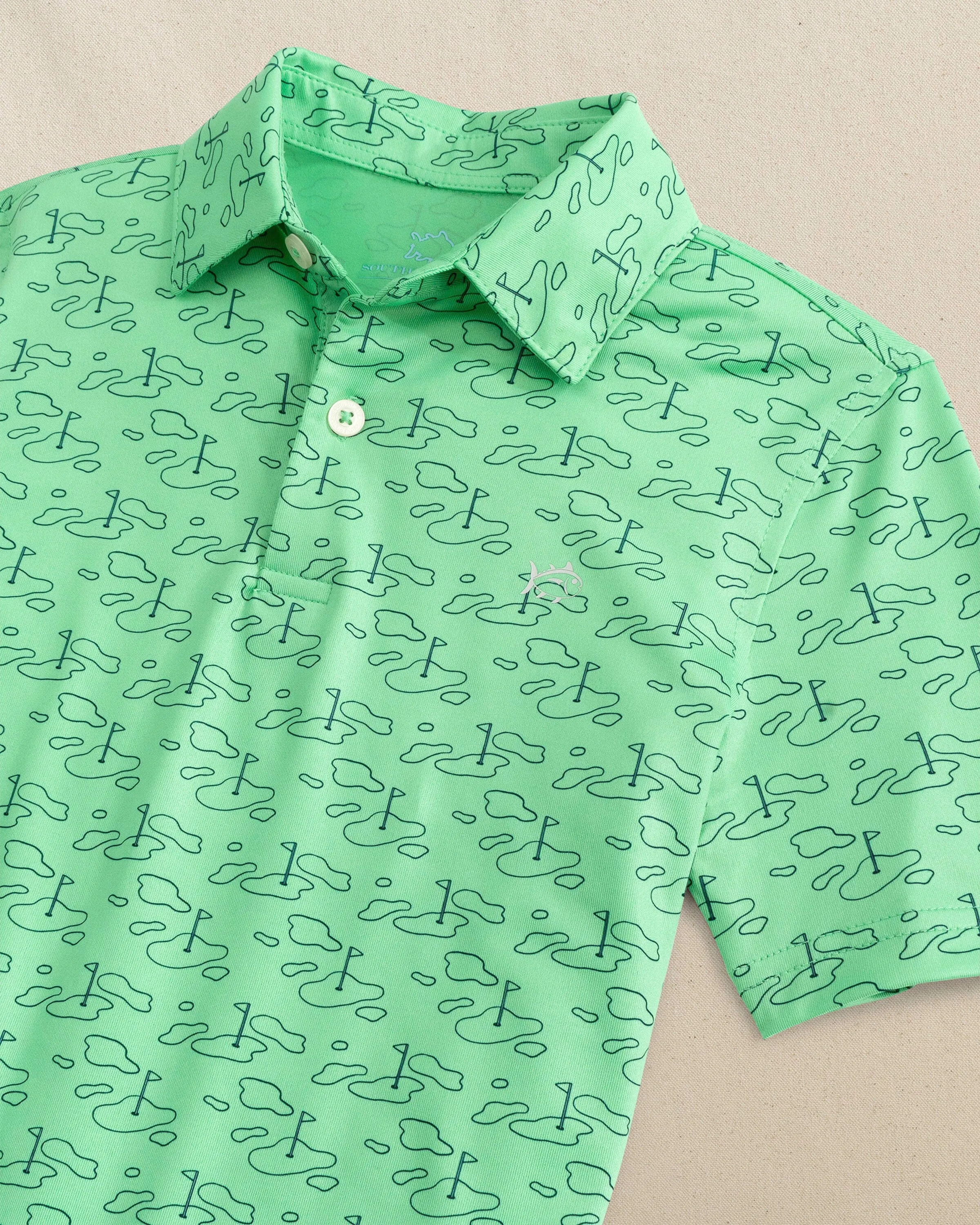 Boys Caddy Performance Polo sold by Southern Tide product image thumbnail 3