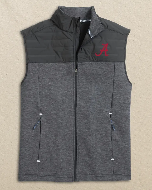 Alabama Crimson Tide Coligny Quilted Vest made by Southern Tide
