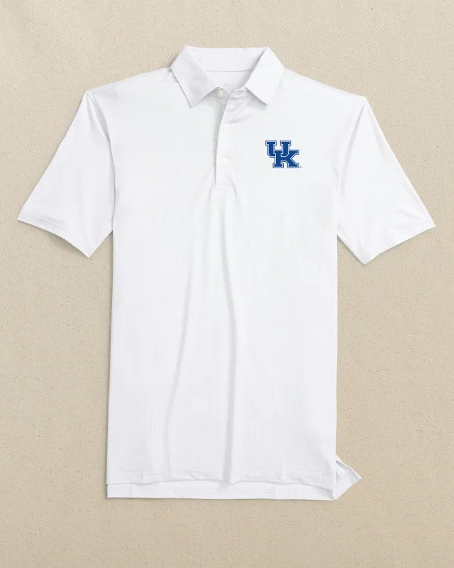 Kentucky Wildcats Driver ST Geo Printed Polo sold by Southern Tide