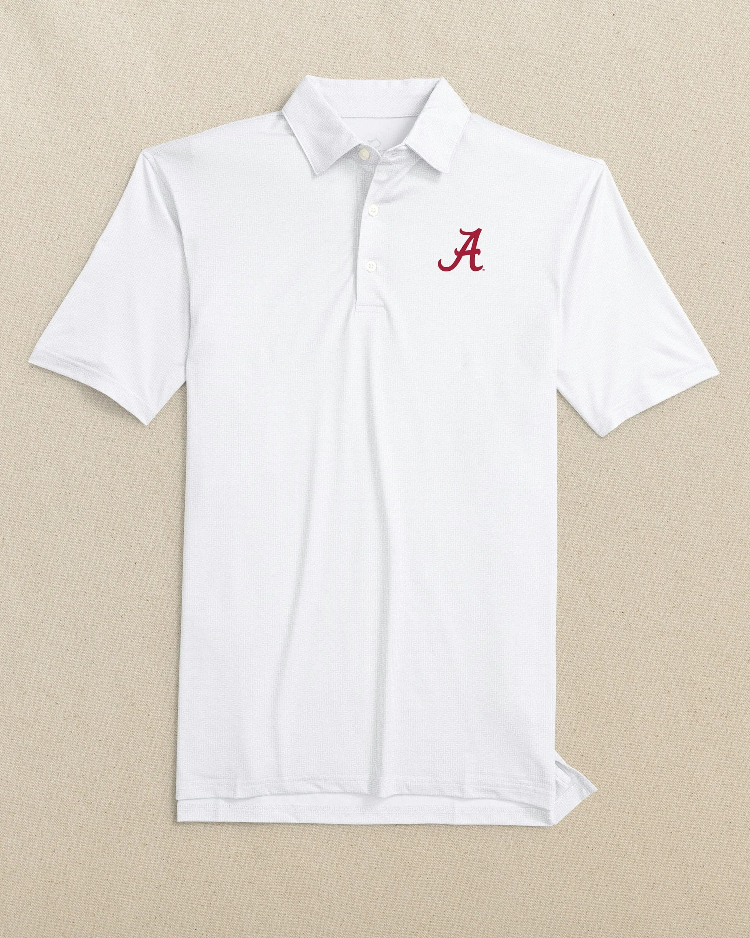 Alabama Crimson Tide Driver ST Geo Printed Polo sold by Southern Tide product image thumbnail 3