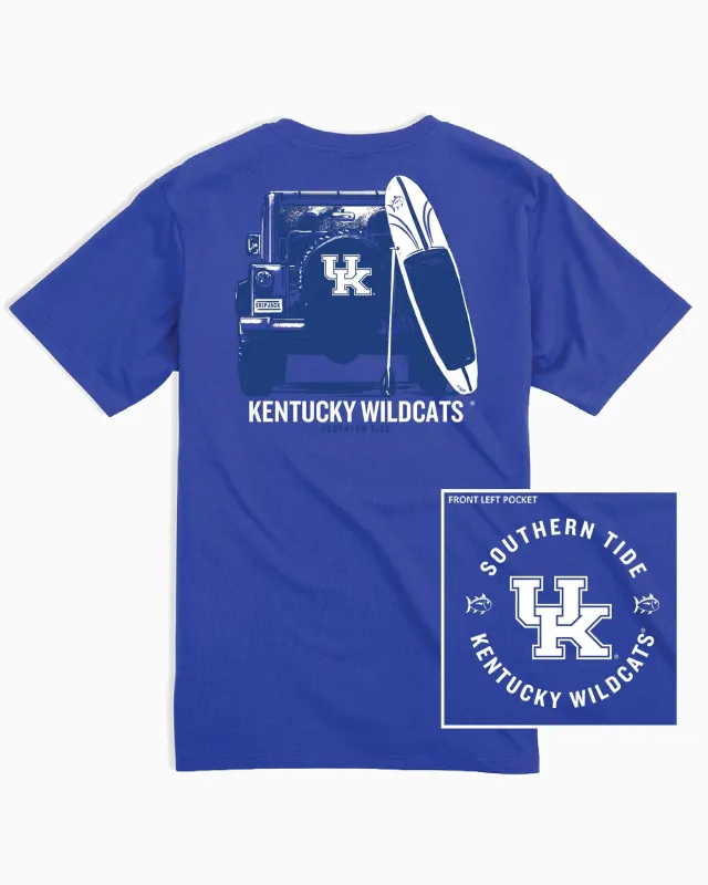 Kentucky Wildcats Road Trip Short Sleeve T-Shirt sold by Southern Tide