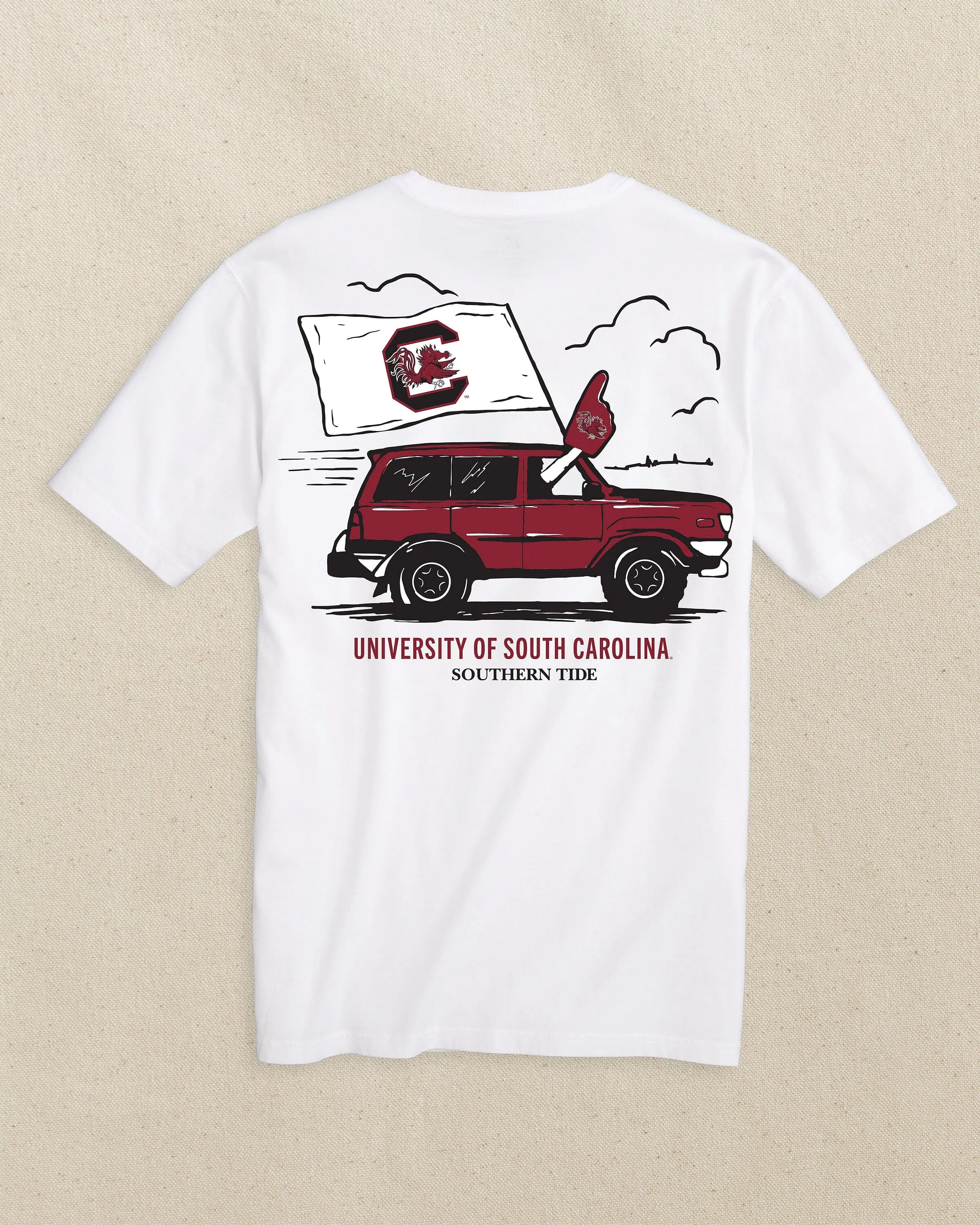 USC Gamecocks Game Bound Short Sleeve T-Shirt sold by Southern Tide