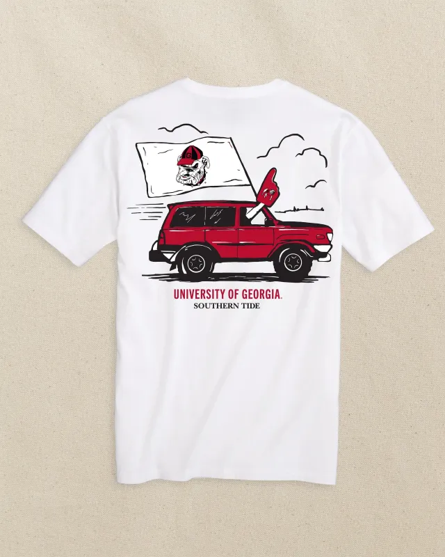 Georgia Bulldogs Game Bound Short Sleeve T-Shirt sold by Southern Tide