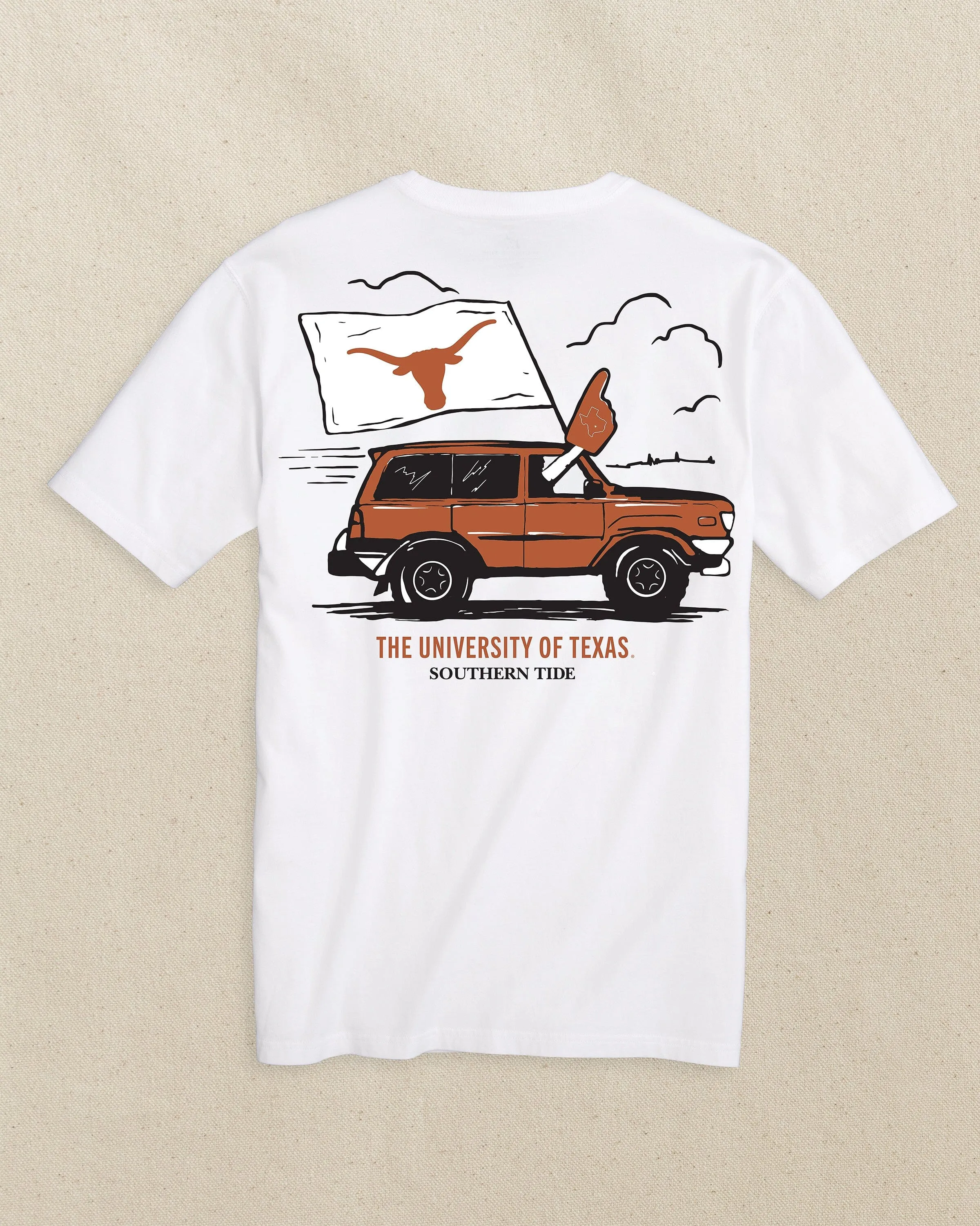 Texas Longhorns Game Bound Short Sleeve T-Shirt sold by Southern Tide