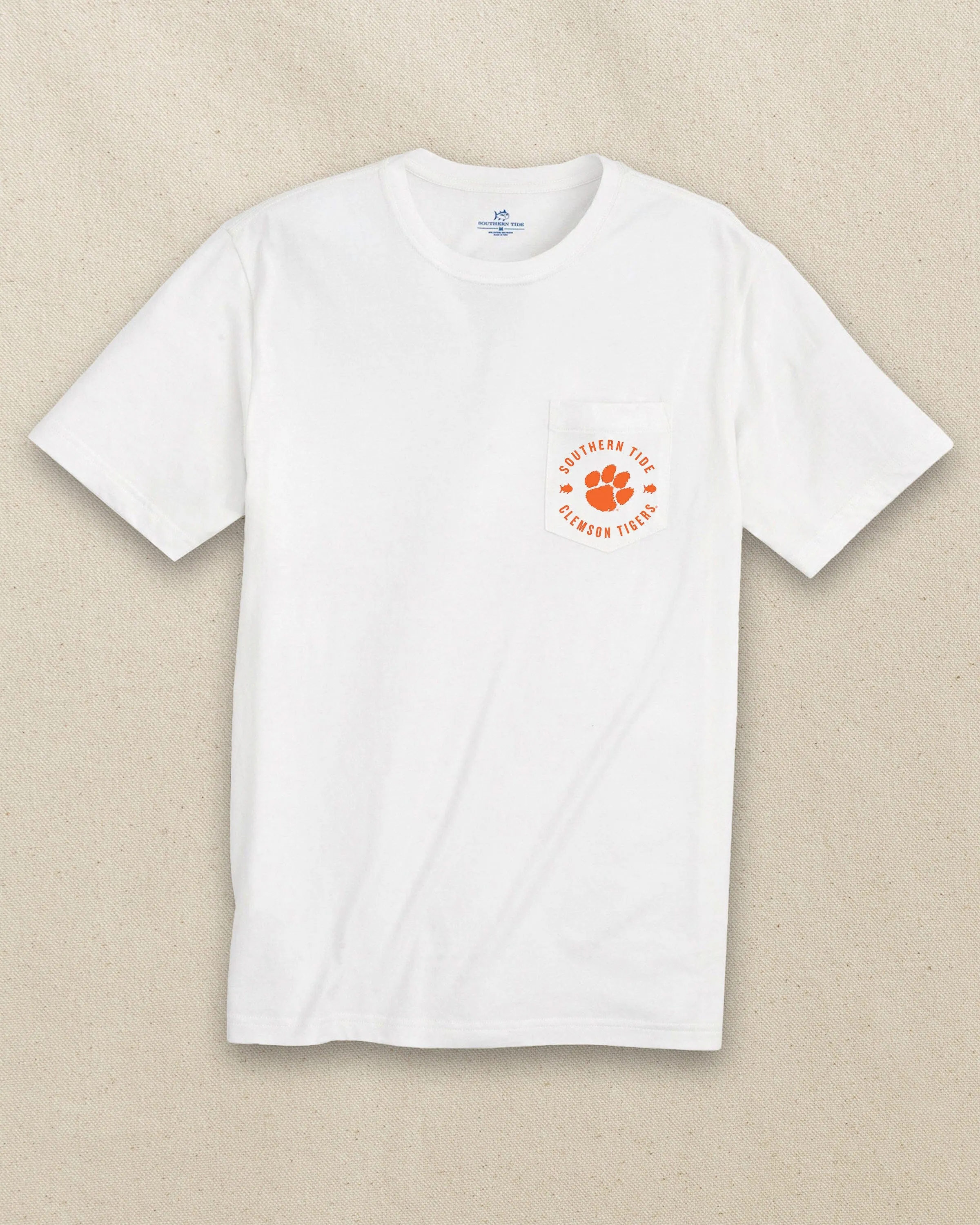 Clemson Tigers Game Bound Short Sleeve T-Shirt sold by Southern Tide product image thumbnail 3