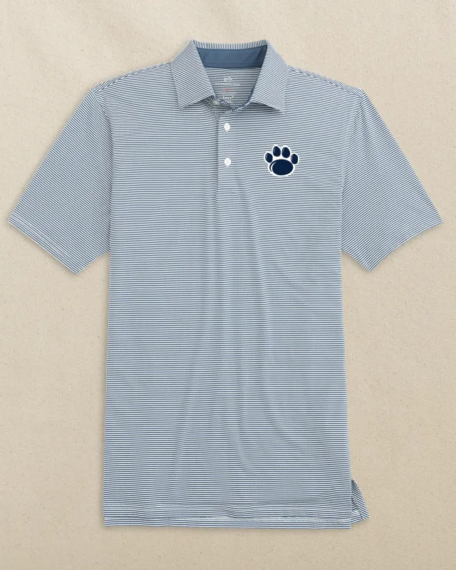 Penn State Nittany Lions brrr°®-eeze Meadowbrook Stripe Polo sold by Southern Tide