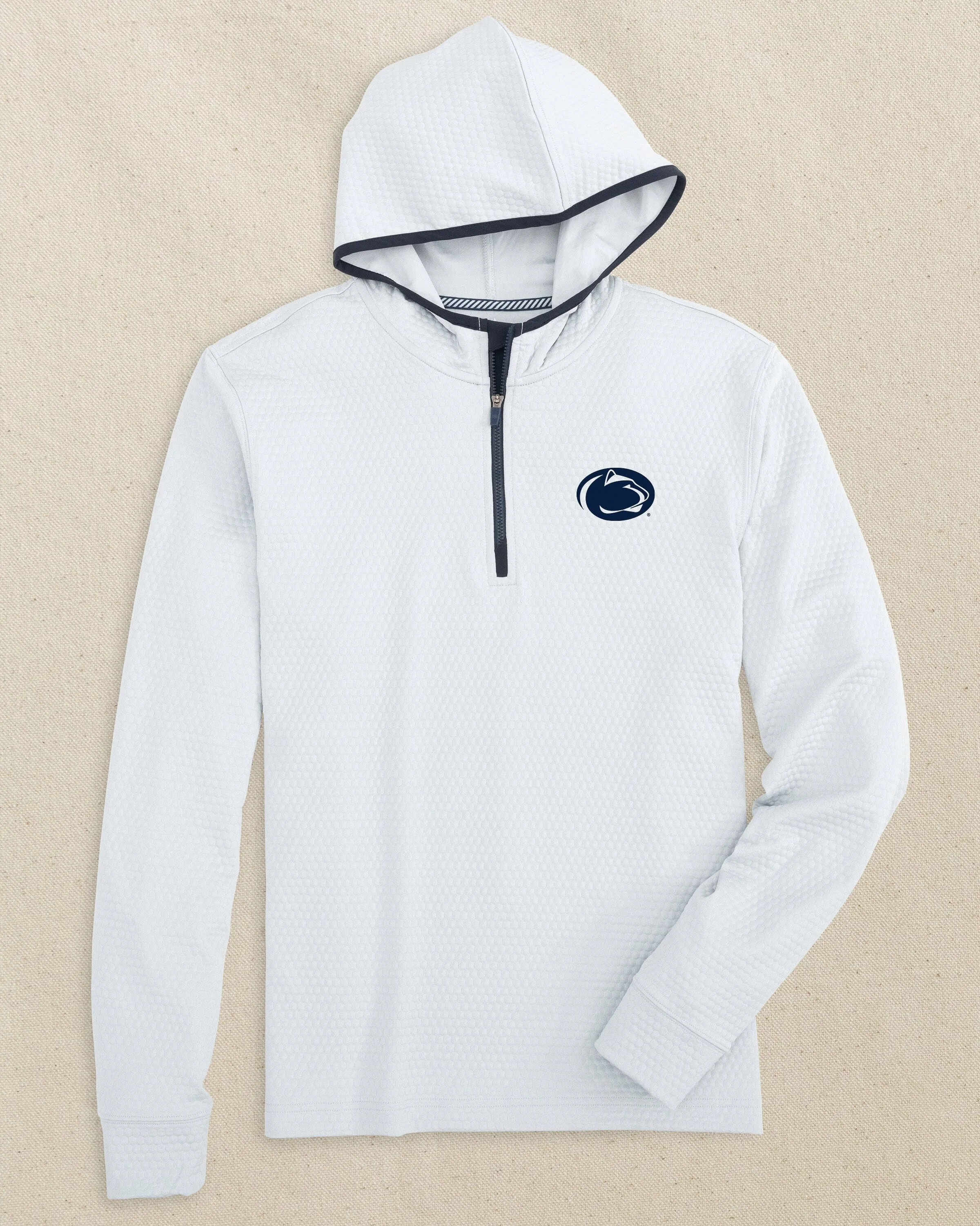 Penn State Nittany Lions Scuttle Quarter Zip Hoodie sold by Southern Tide