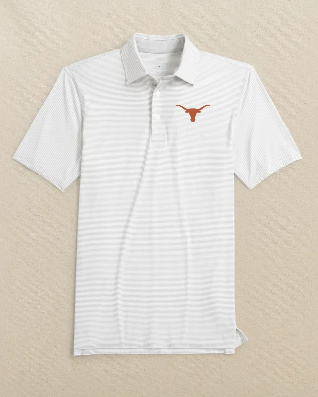 Texas Longhorns brrr°®-eeze Meadowbrook Stripe Polo sold by Southern Tide