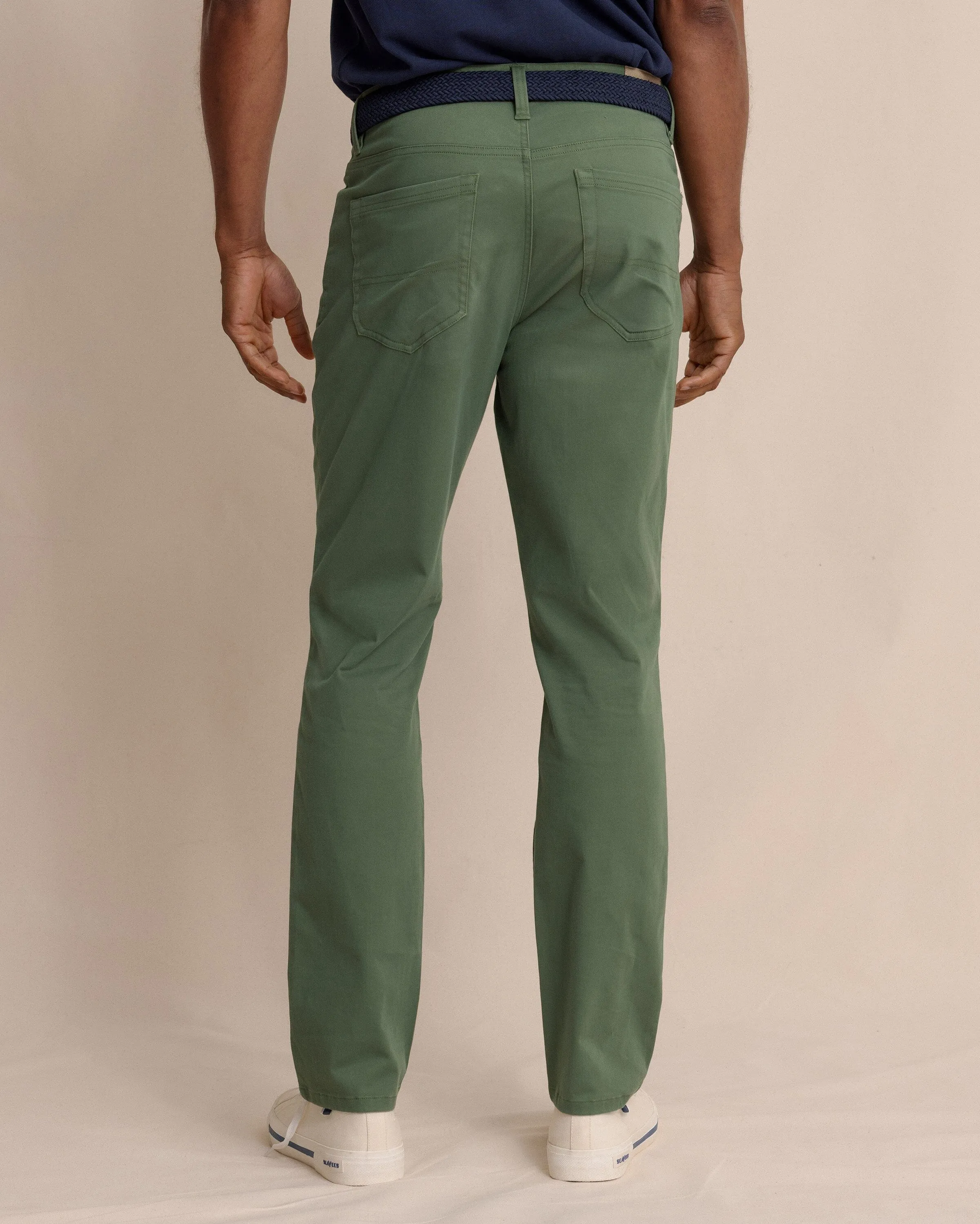 Sullivan Five Pocket Pant - Bronze Green sold by Southern Tide product image thumbnail 5