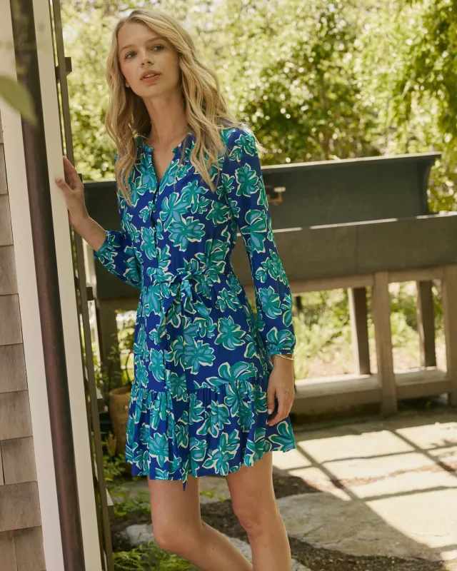 Merritt Forever Blooming Long Sleeve Dress made by Southern Tide