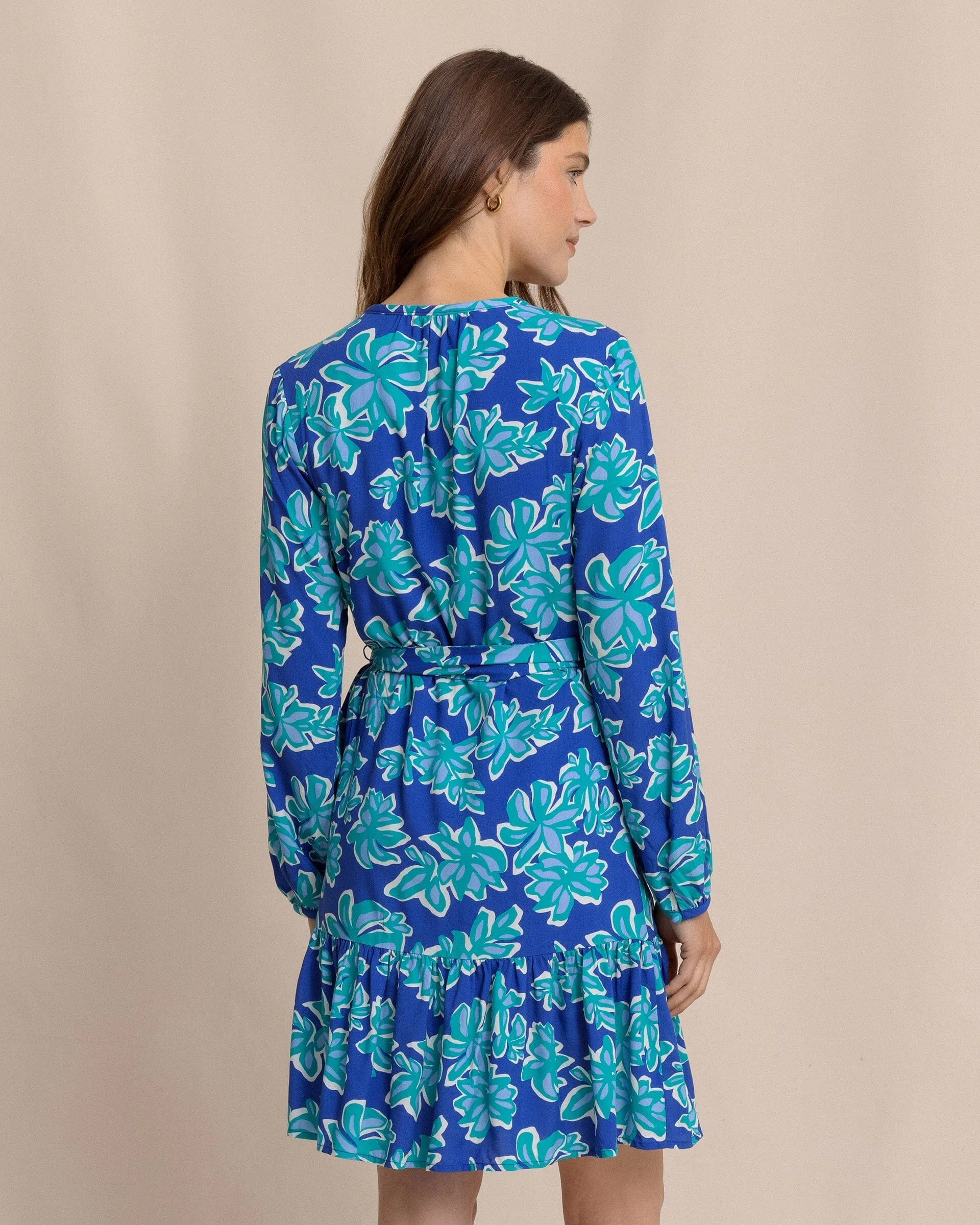 Merritt Forever Blooming Long Sleeve Dress sold by Southern Tide product image thumbnail 2