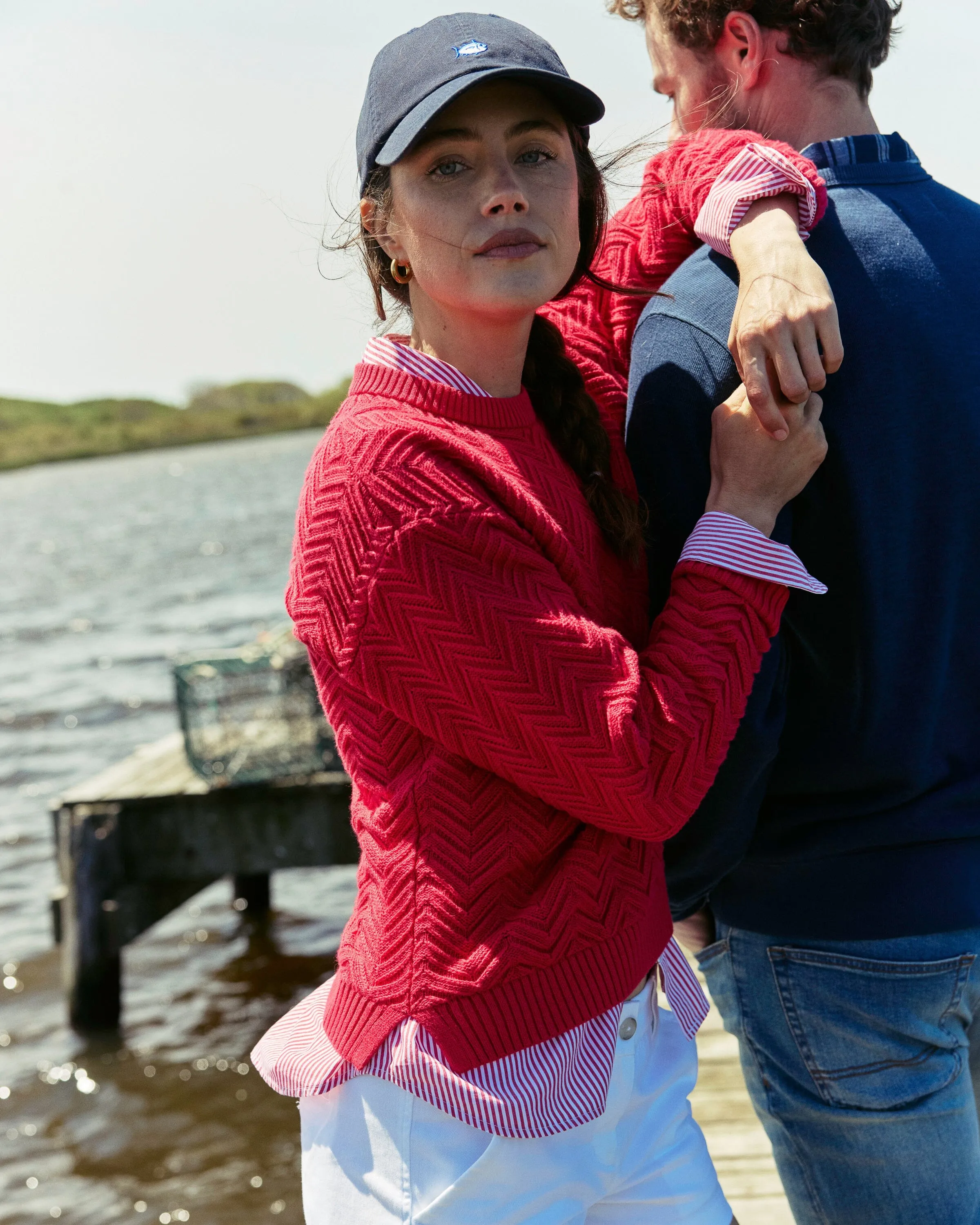 Saige Sweater sold by Southern Tide