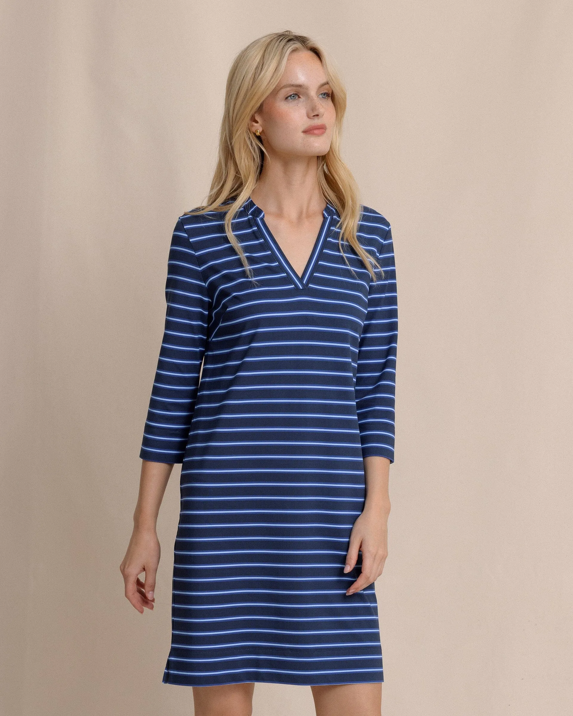 Alicia Stripe Dress - Dress Blue sold by Southern Tide product image thumbnail 4