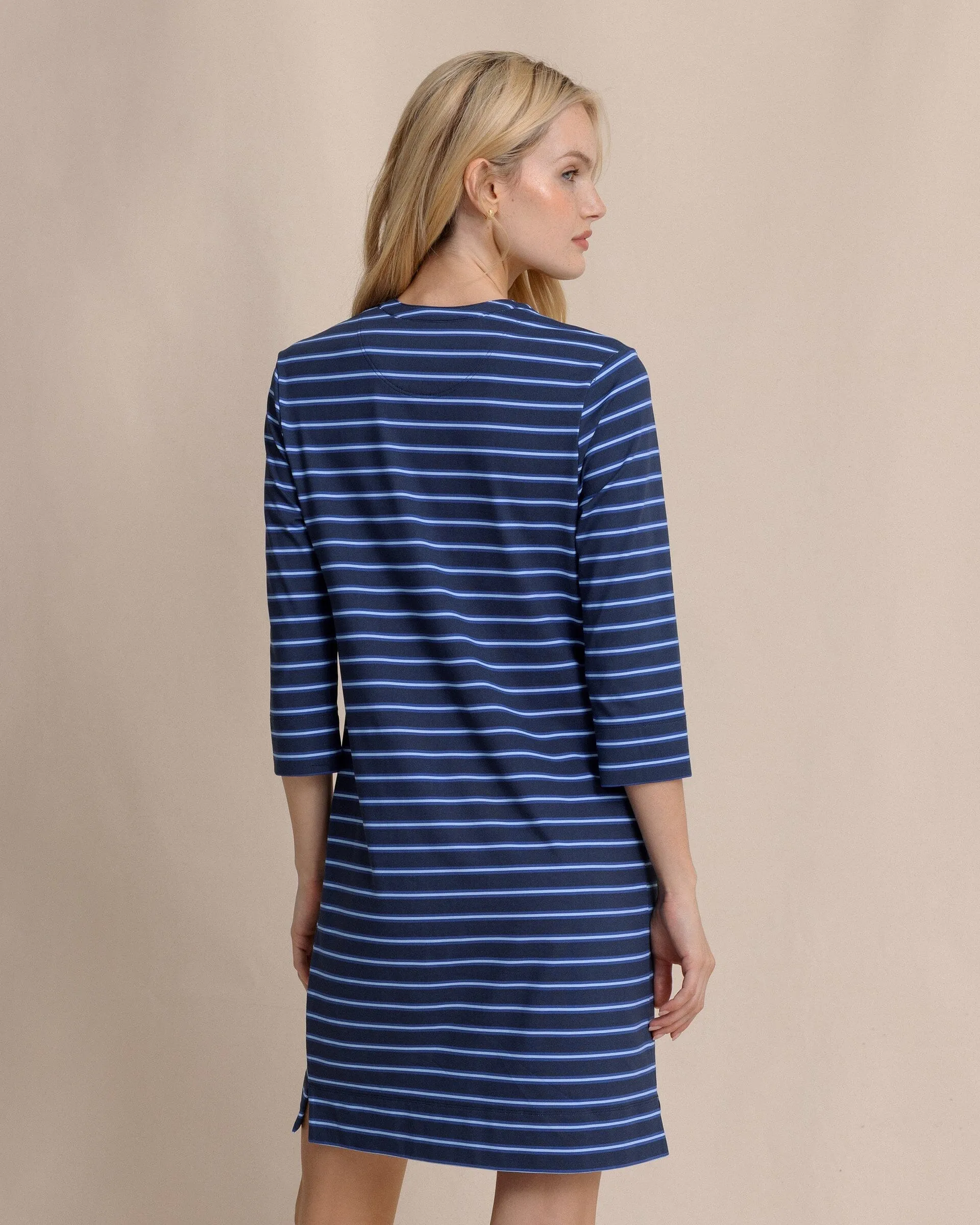 Alicia Stripe Dress - Dress Blue sold by Southern Tide product image thumbnail 2