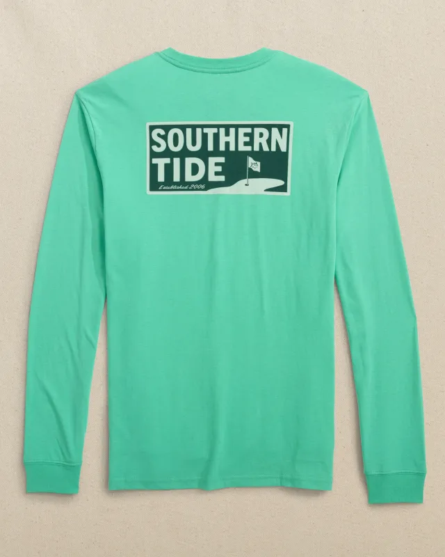 ST Golf Badge Long Sleeve T-Shirt sold by Southern Tide