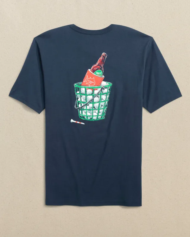 Basket of Beers Short Sleeve T-Shirt made by Southern Tide