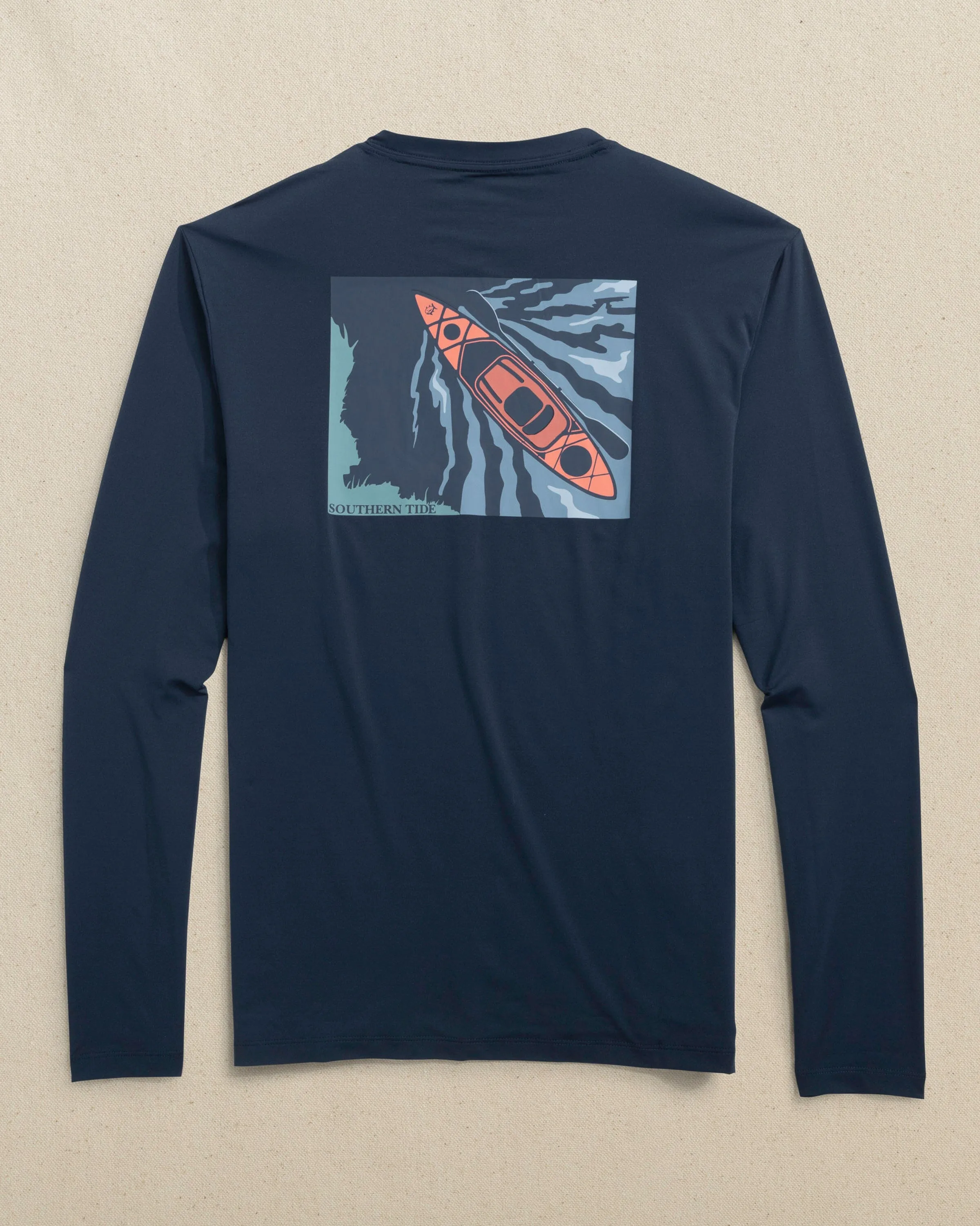 Kayak Marshview Long Sleeve Performance T-Shirt sold by Southern Tide