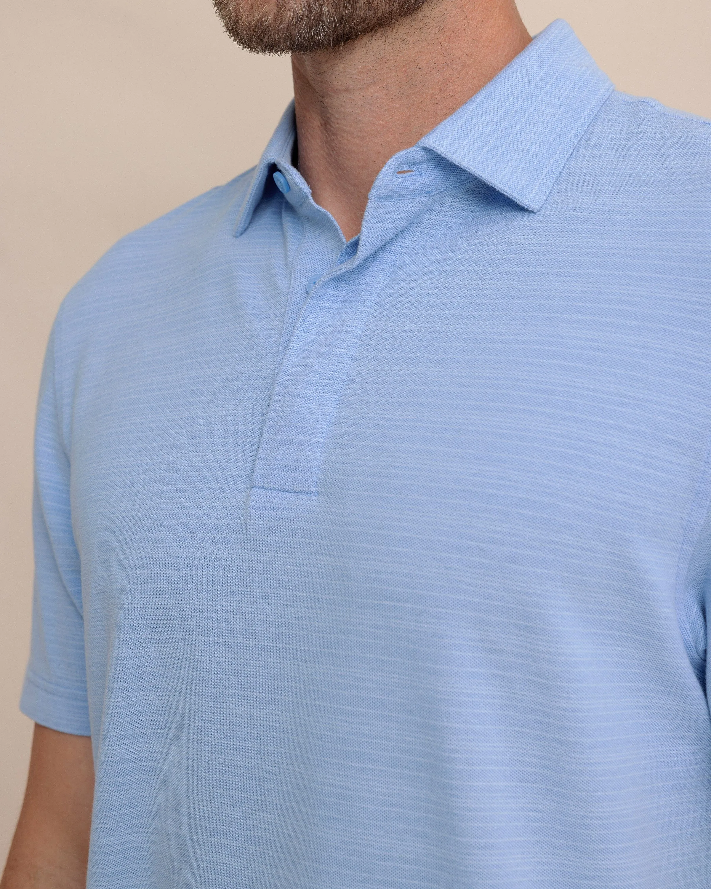 Woodland Covered Placket Polo sold by Southern Tide product image thumbnail 3