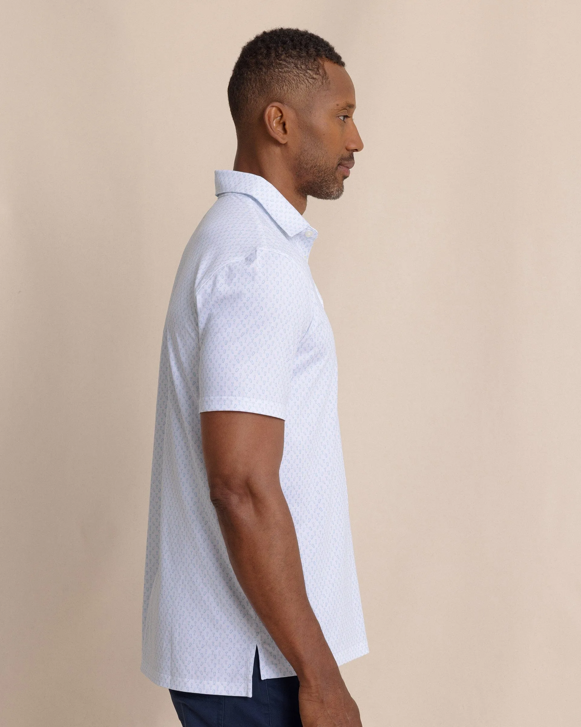 Driver Cocktail Hour Printed Polo sold by Southern Tide product image thumbnail 4