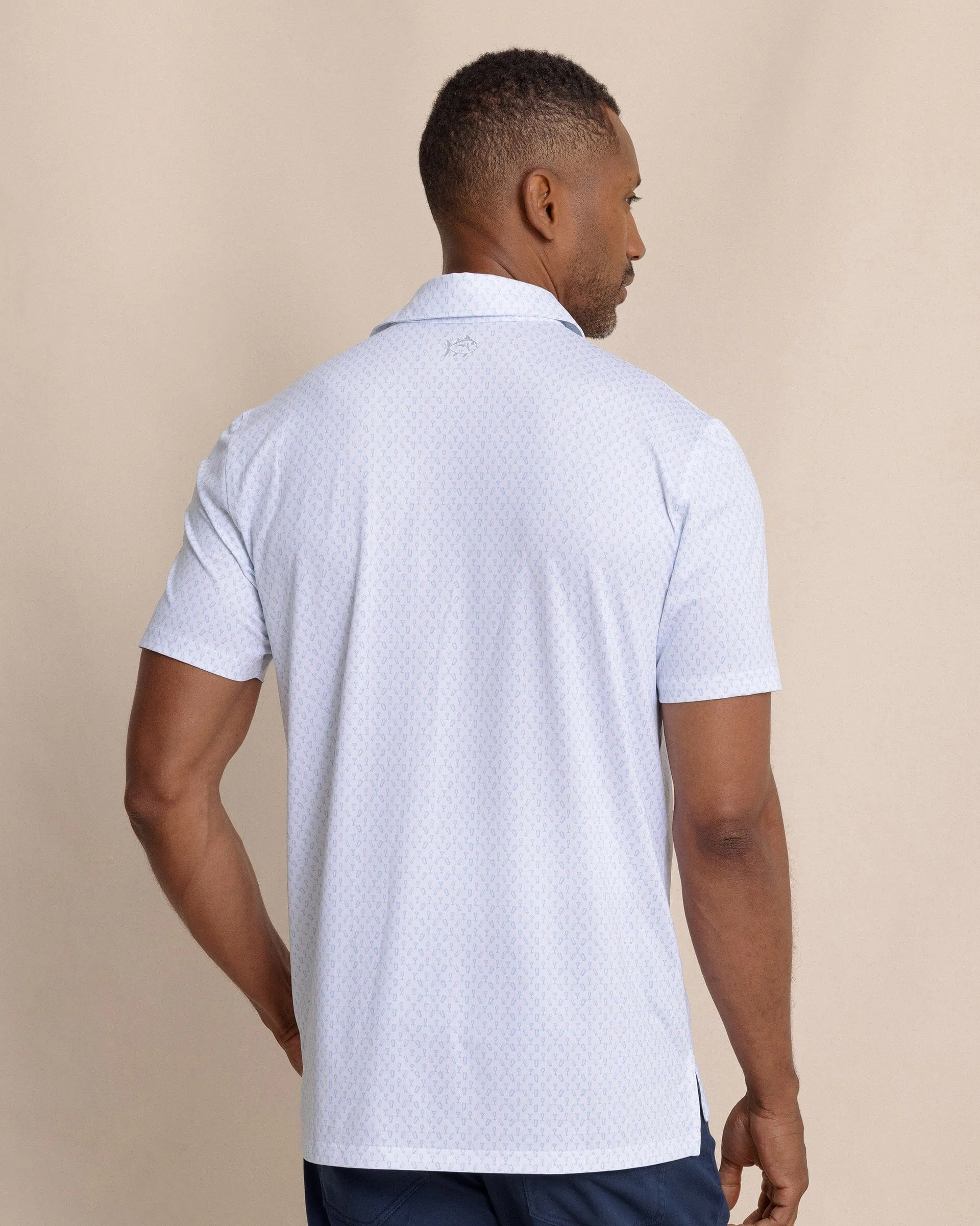 Driver Cocktail Hour Printed Polo sold by Southern Tide product image thumbnail 5