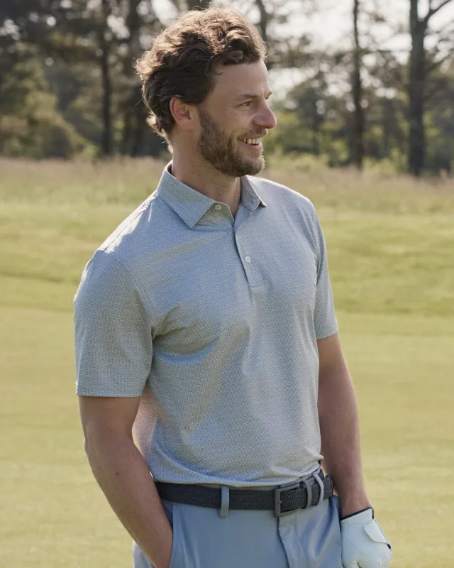 Driver ST Geo Printed Polo sold by Southern Tide