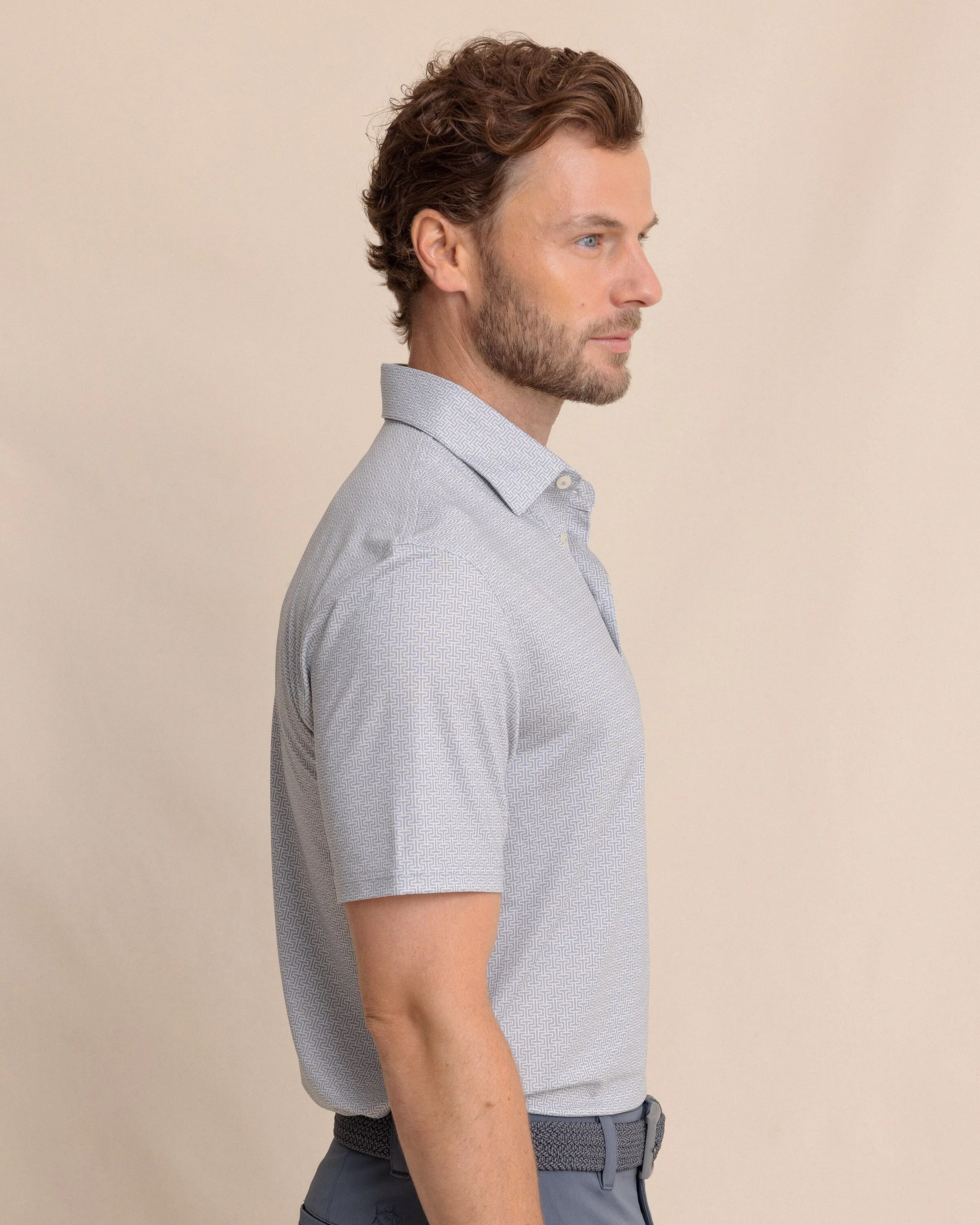 Driver ST Geo Printed Polo sold by Southern Tide product image thumbnail 5