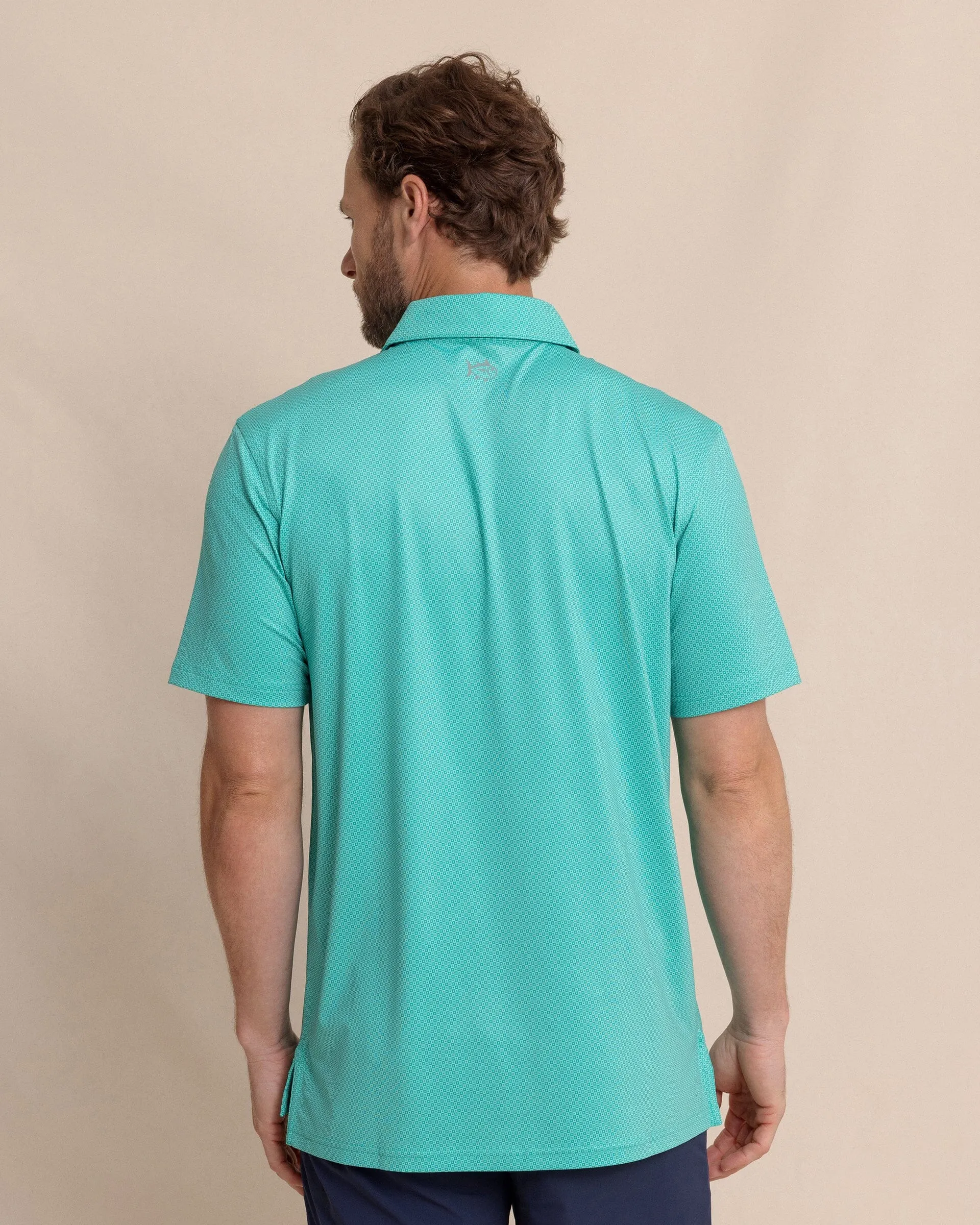 Driver Coastal Geo Printed Polo sold by Southern Tide product image thumbnail 5