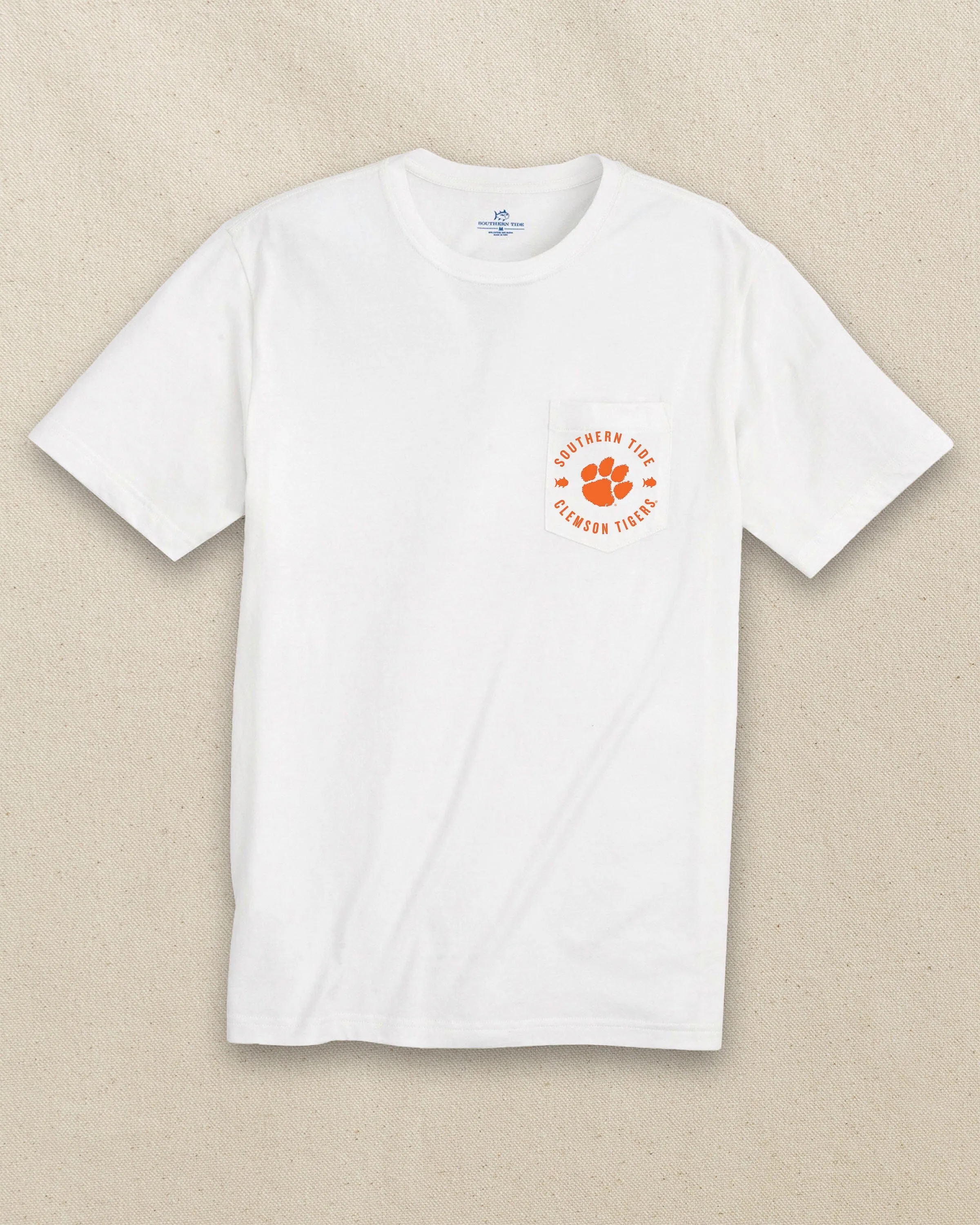 Clemson Tigers Stadium View Short Sleeve T-Shirt sold by Southern Tide product image thumbnail 3