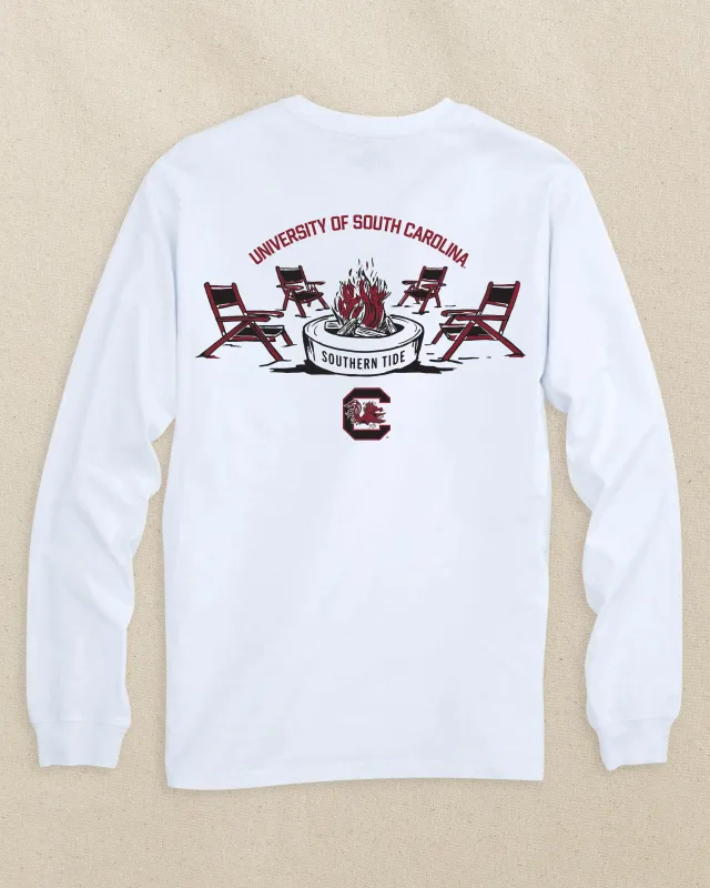USC Gamecocks Gameday Bonfire Long Sleeve T-Shirt sold by Southern Tide