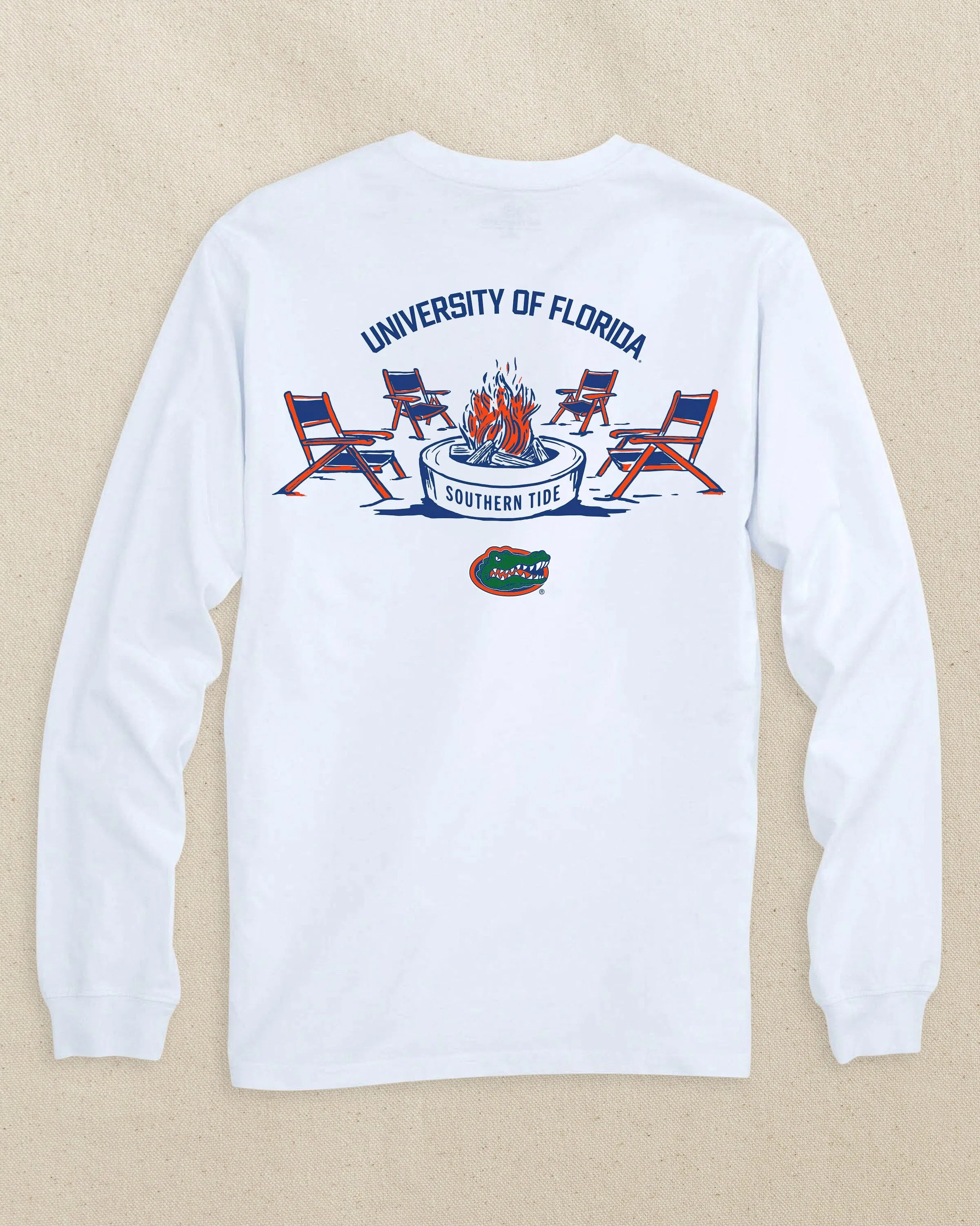 Florida Gators Gameday Bonfire Long Sleeve T-Shirt sold by Southern Tide