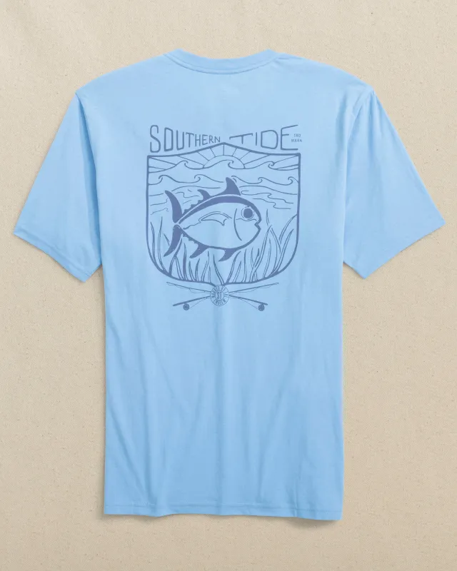 Skipjack Fishing Short Sleeve T-Shirt sold by Southern Tide