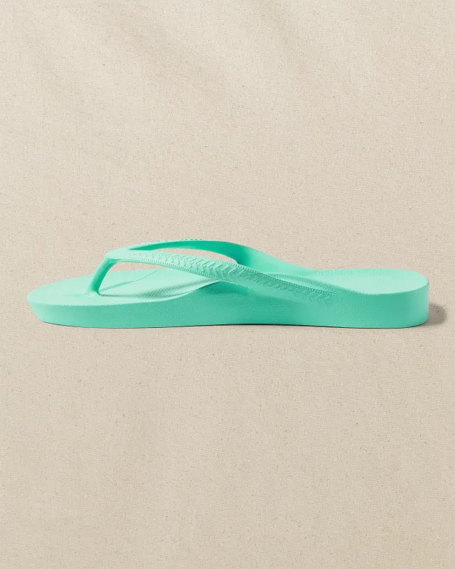 Archies Mint Arch Support Flip Flop sold by Southern Tide