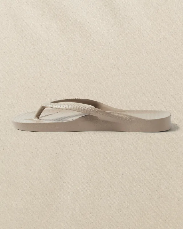 Archies Taupe Arch Support Flip Flop sold by Southern Tide