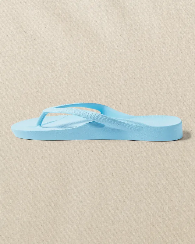 Archies Sky Blue Arch Support Flip Flop sold by Southern Tide