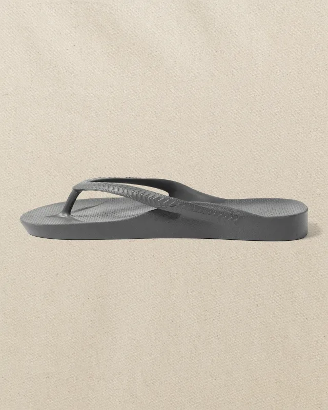 Archies Charcoal Arch Support Flip Flop sold by Southern Tide