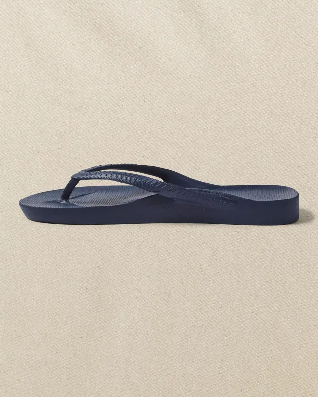 Archies Navy Arch Support Flip Flop sold by Southern Tide