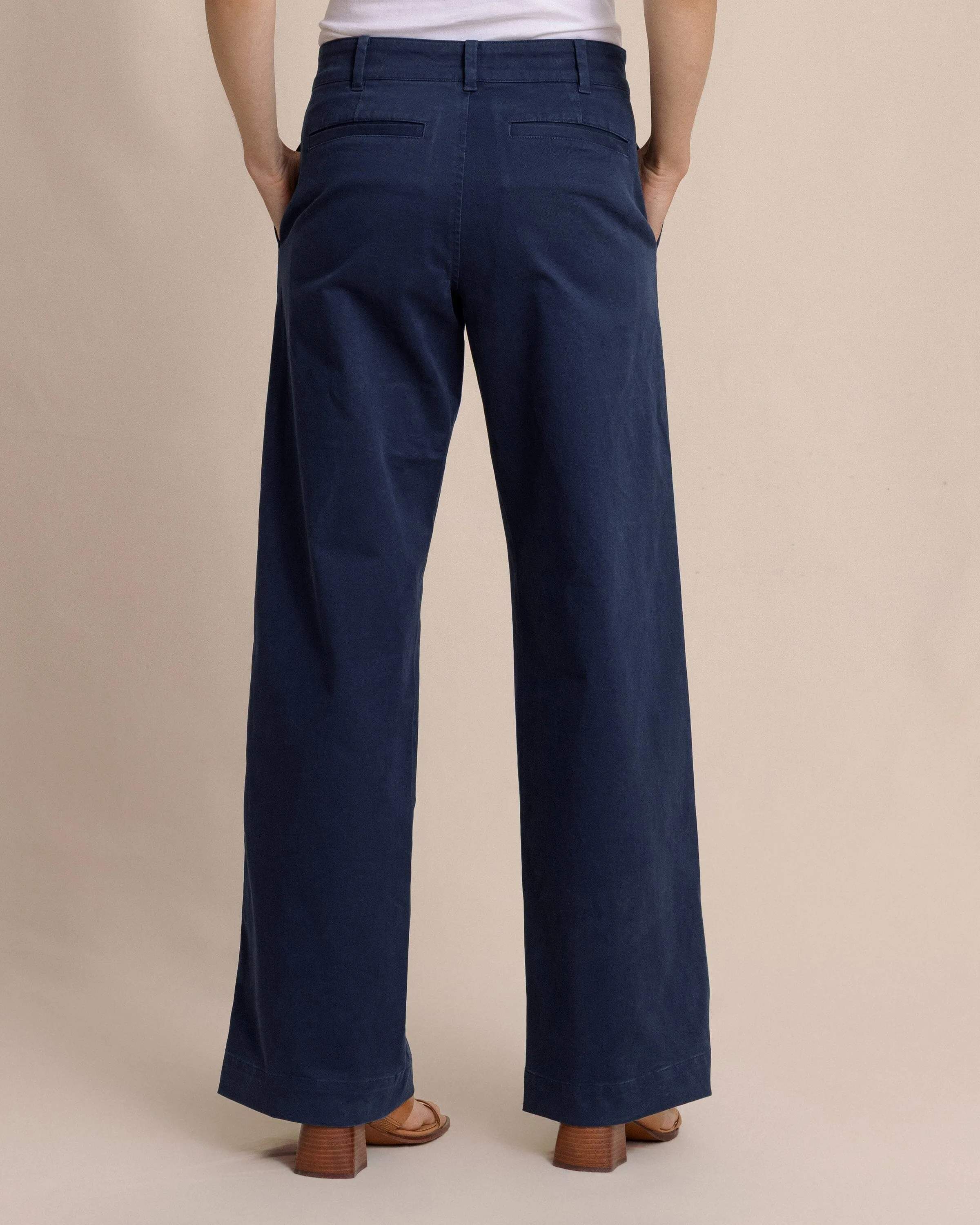 Tori Wide Leg Chino Pant sold by Southern Tide product image thumbnail 5
