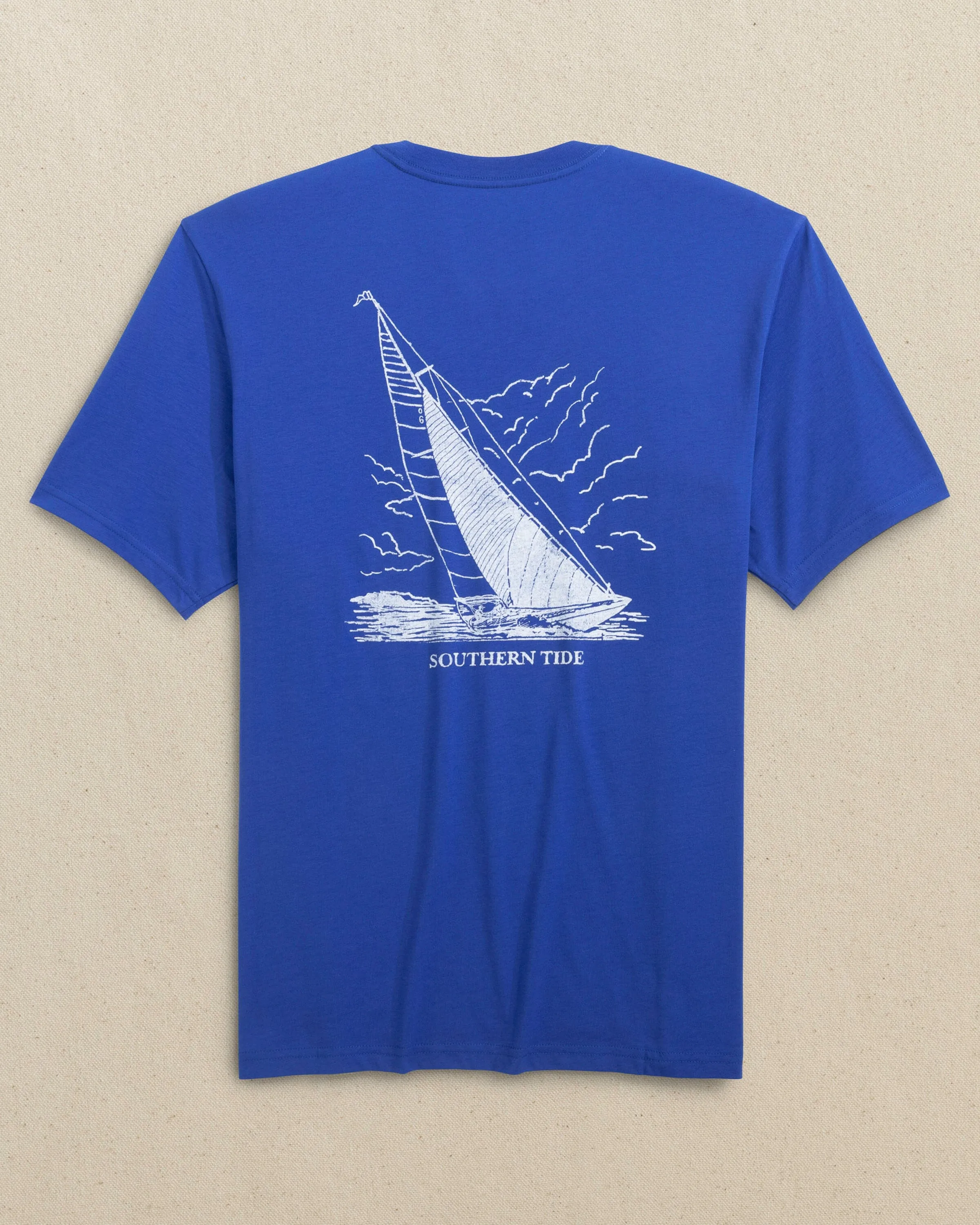 ST Sailboat Short Sleeve T-Shirt sold by Southern Tide