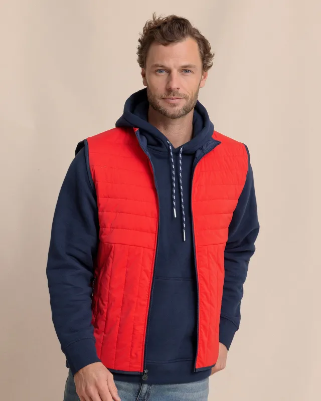 Greenwood Packable Quilted Vest sold by Southern Tide