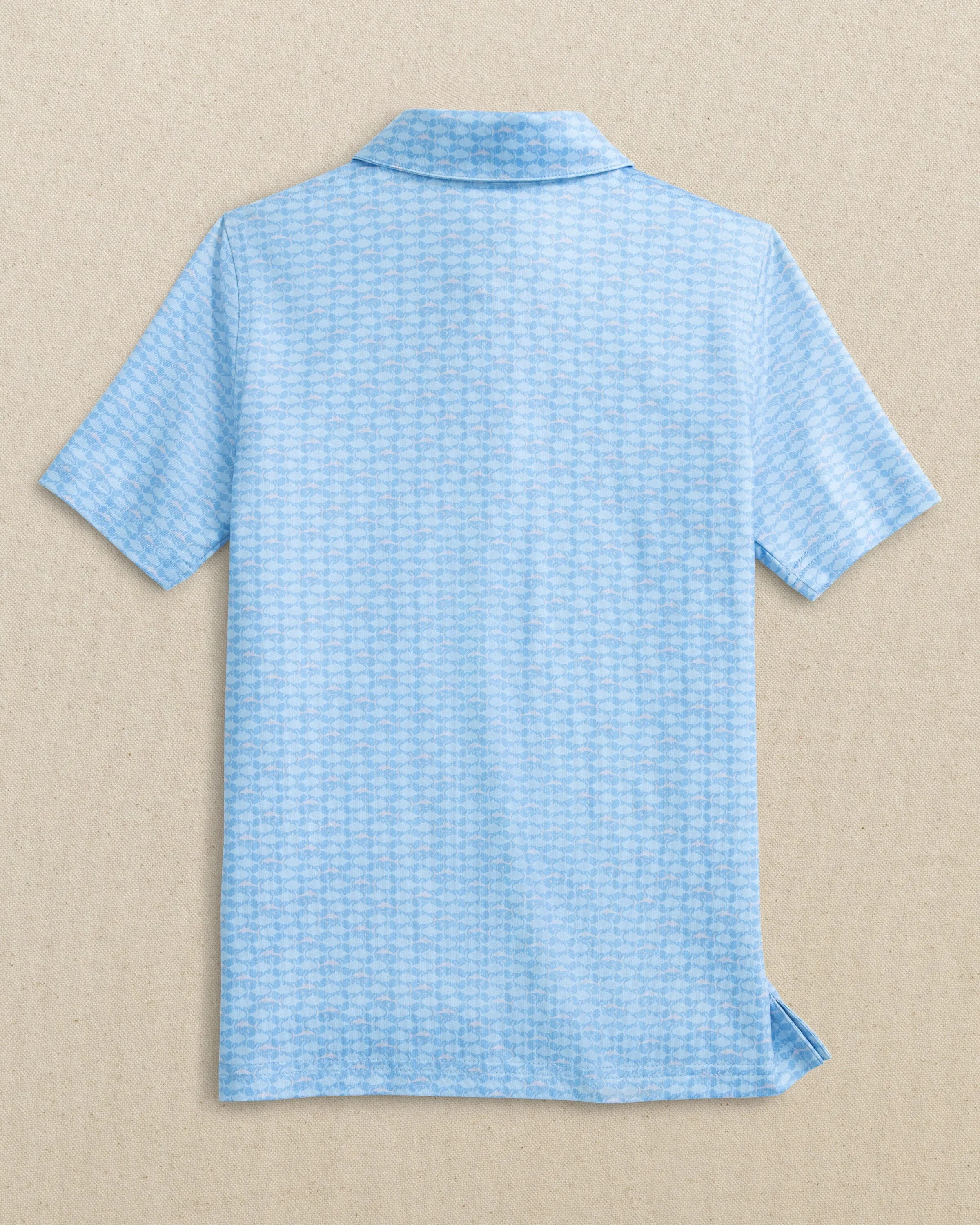 Boys Driver Skipping Jacks Printed Performance Polo sold by Southern Tide product image thumbnail 4