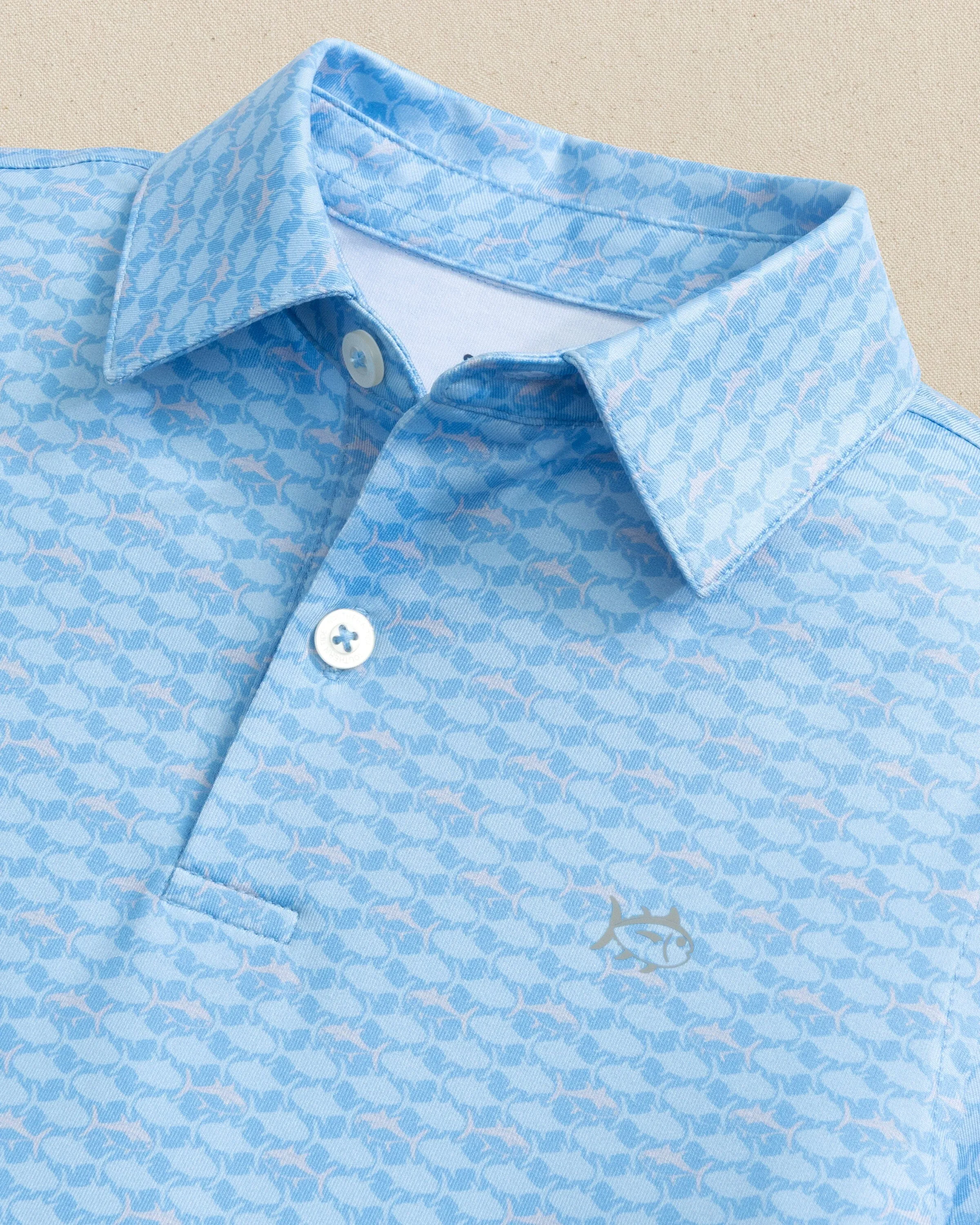 Boys Driver Skipping Jacks Printed Performance Polo sold by Southern Tide product image thumbnail 2