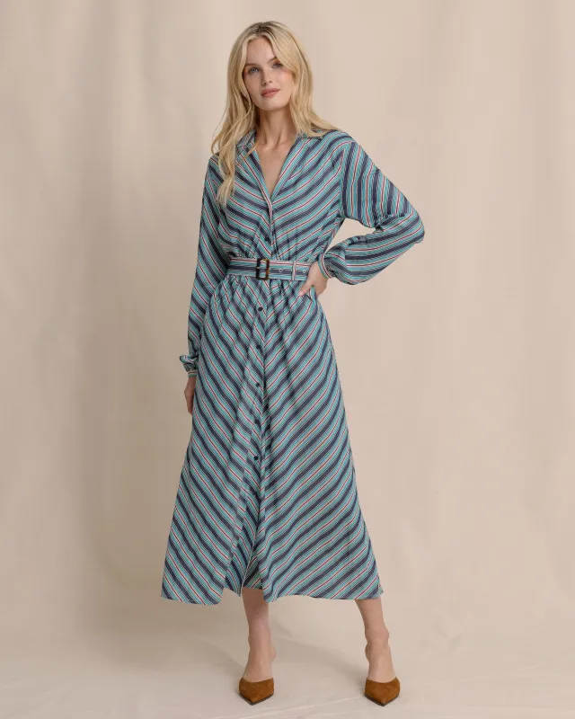 Clarissa Stripe Maxi Dress sold by Southern Tide