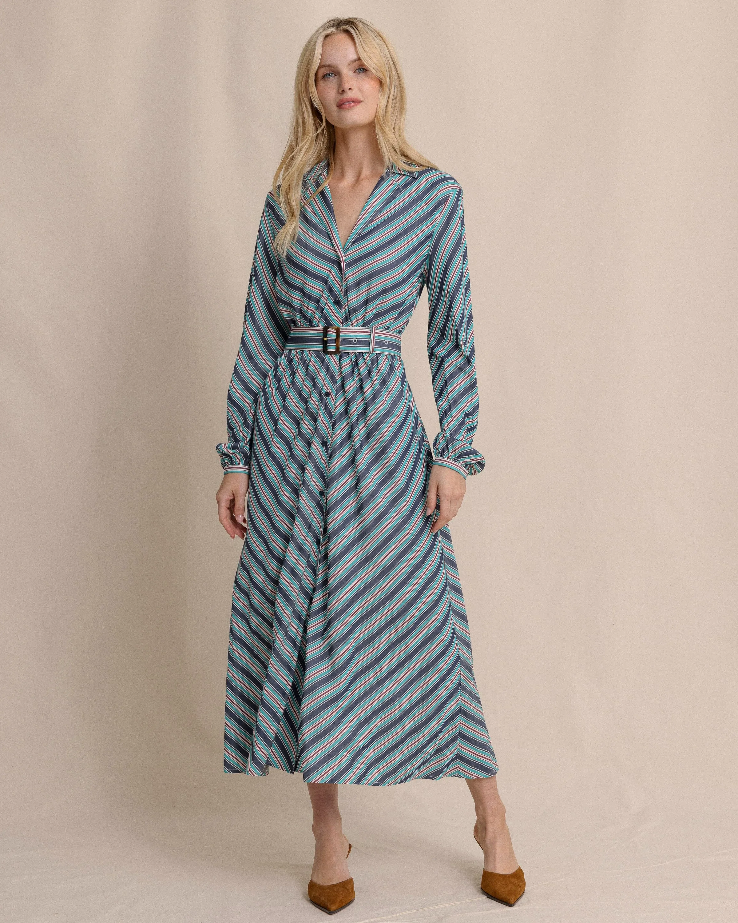 Clarissa Stripe Maxi Dress sold by Southern Tide product image thumbnail 3