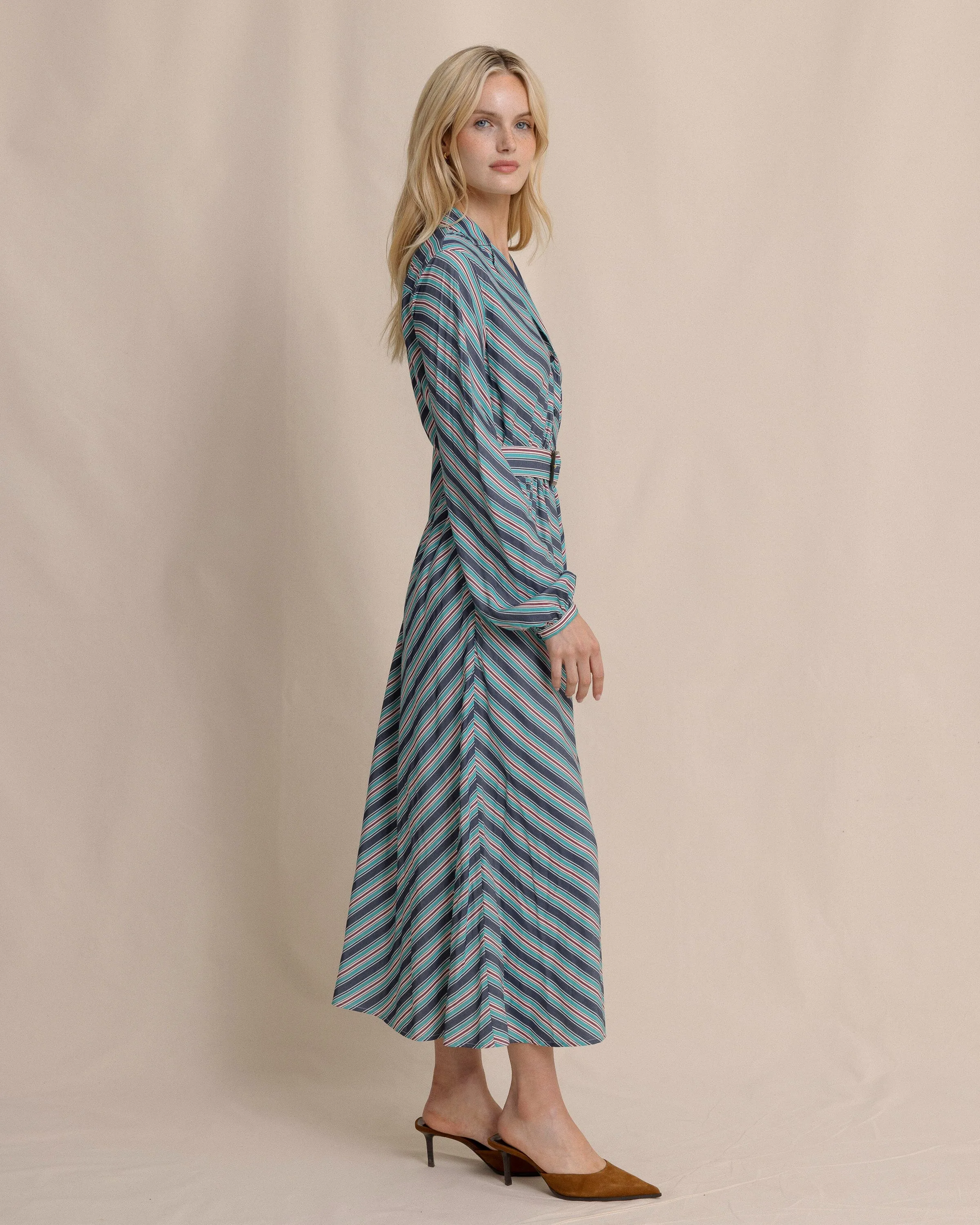 Clarissa Stripe Maxi Dress sold by Southern Tide product image thumbnail 5