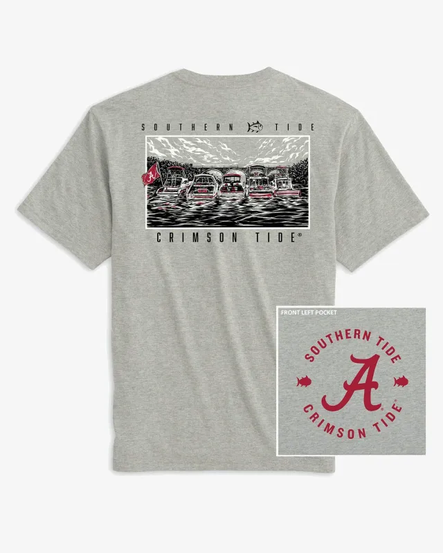 Alabama Crimson Tide Tailgate Cove Heather T-Shirt sold by Southern Tide