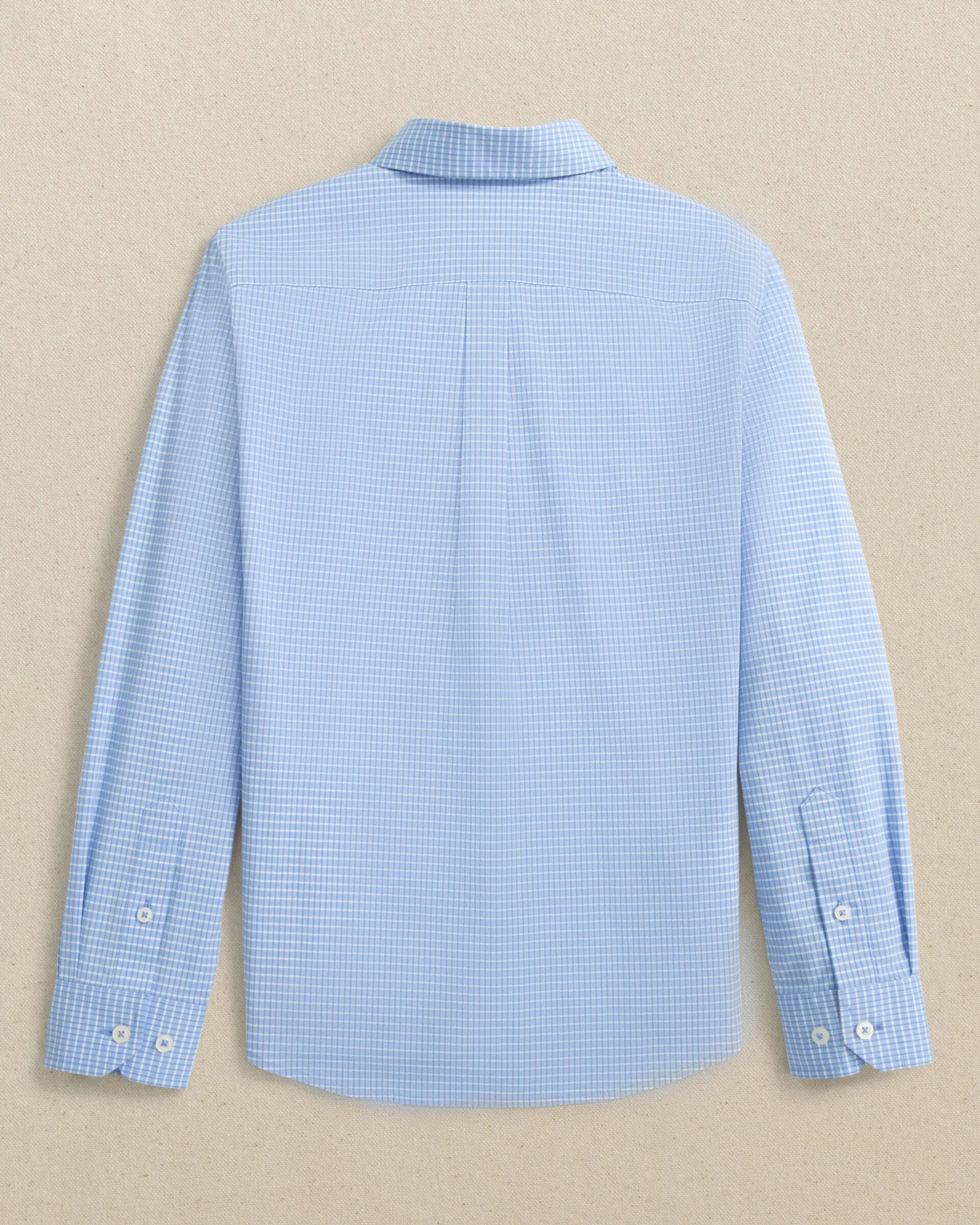 Boys Crofton Plaid Charleston Sport Shirt sold by Southern Tide product image thumbnail 4